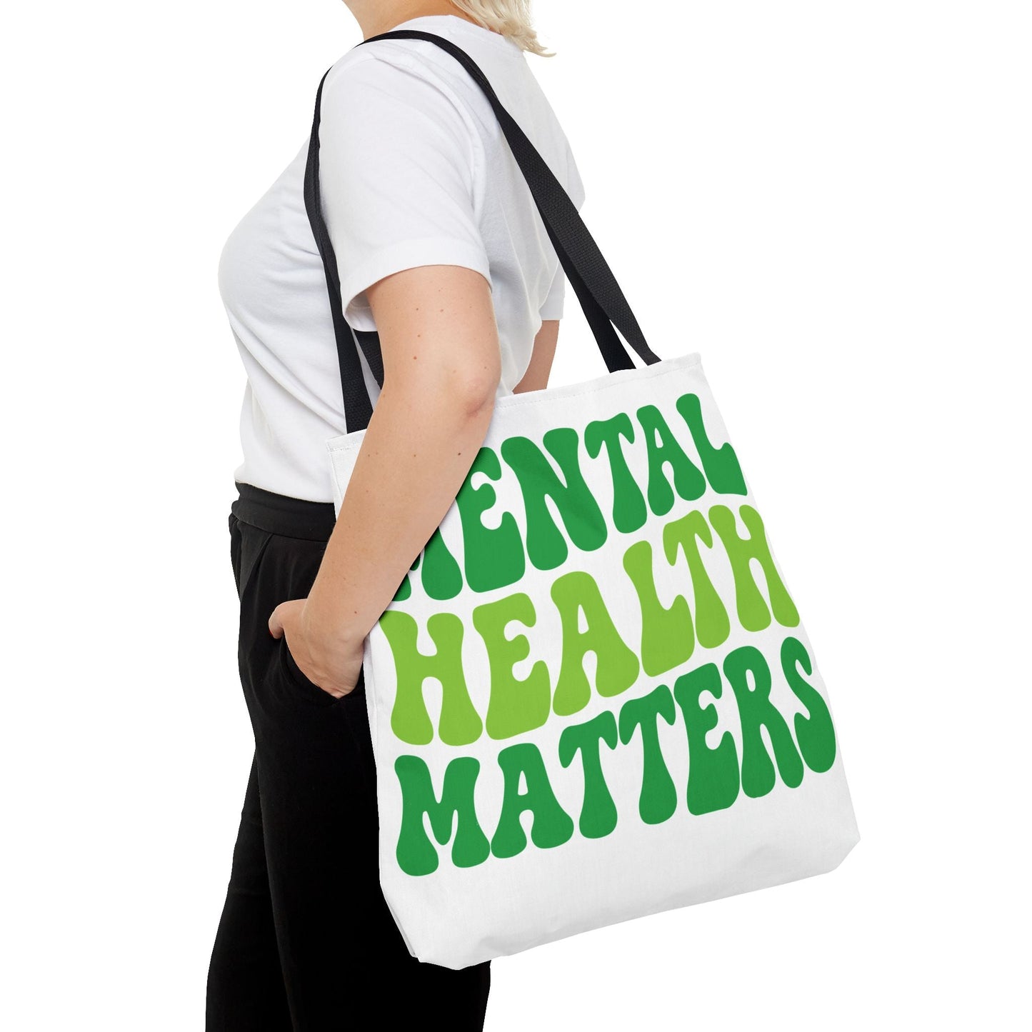 Green Mental Health Matters Tote Printify