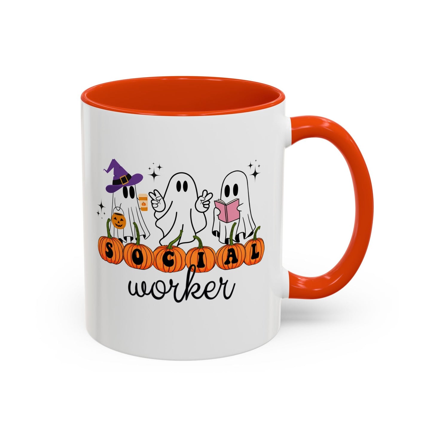Social Worker Halloween Mug (11oz, 15oz) Printify