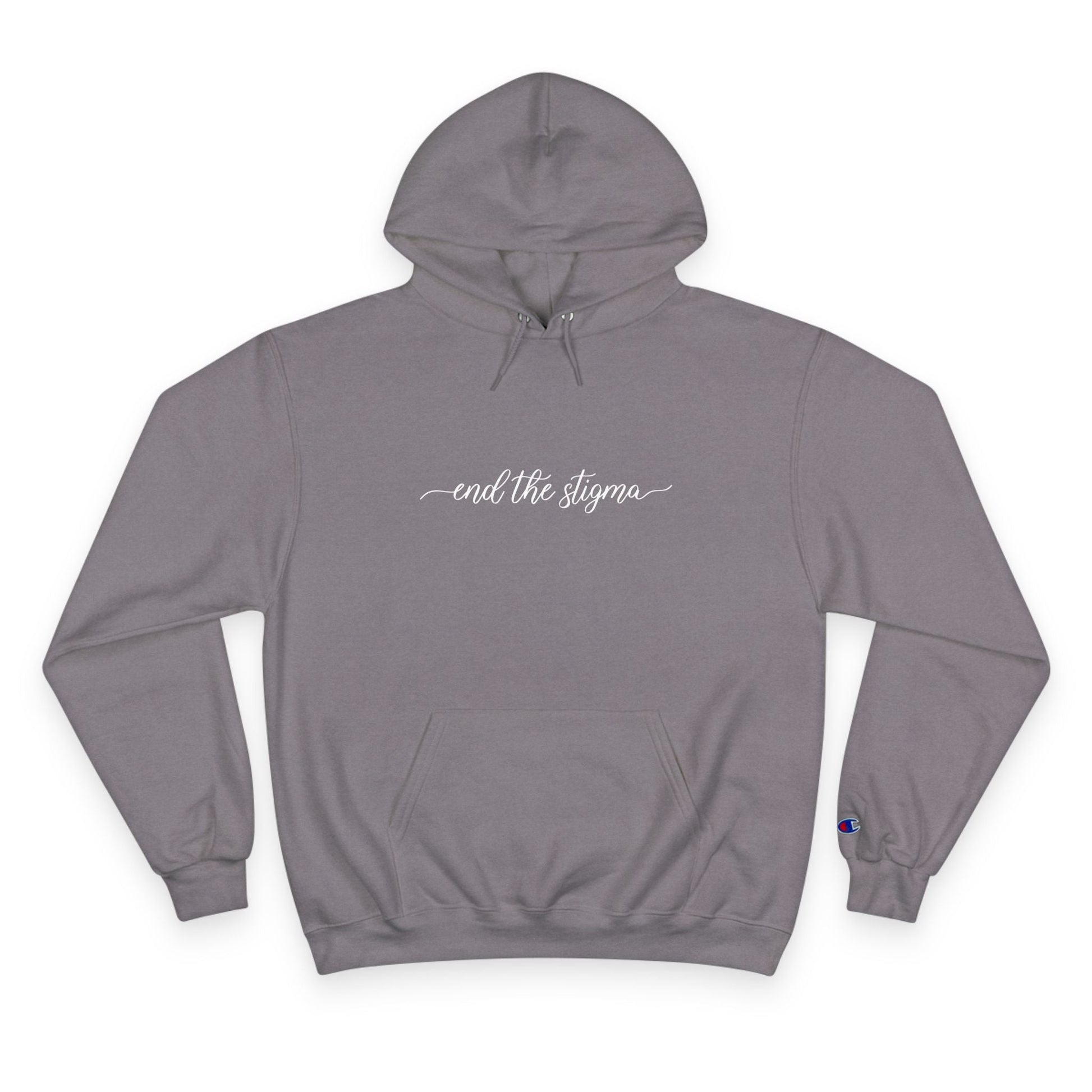 End the Stigma Champion Hoodie Printify