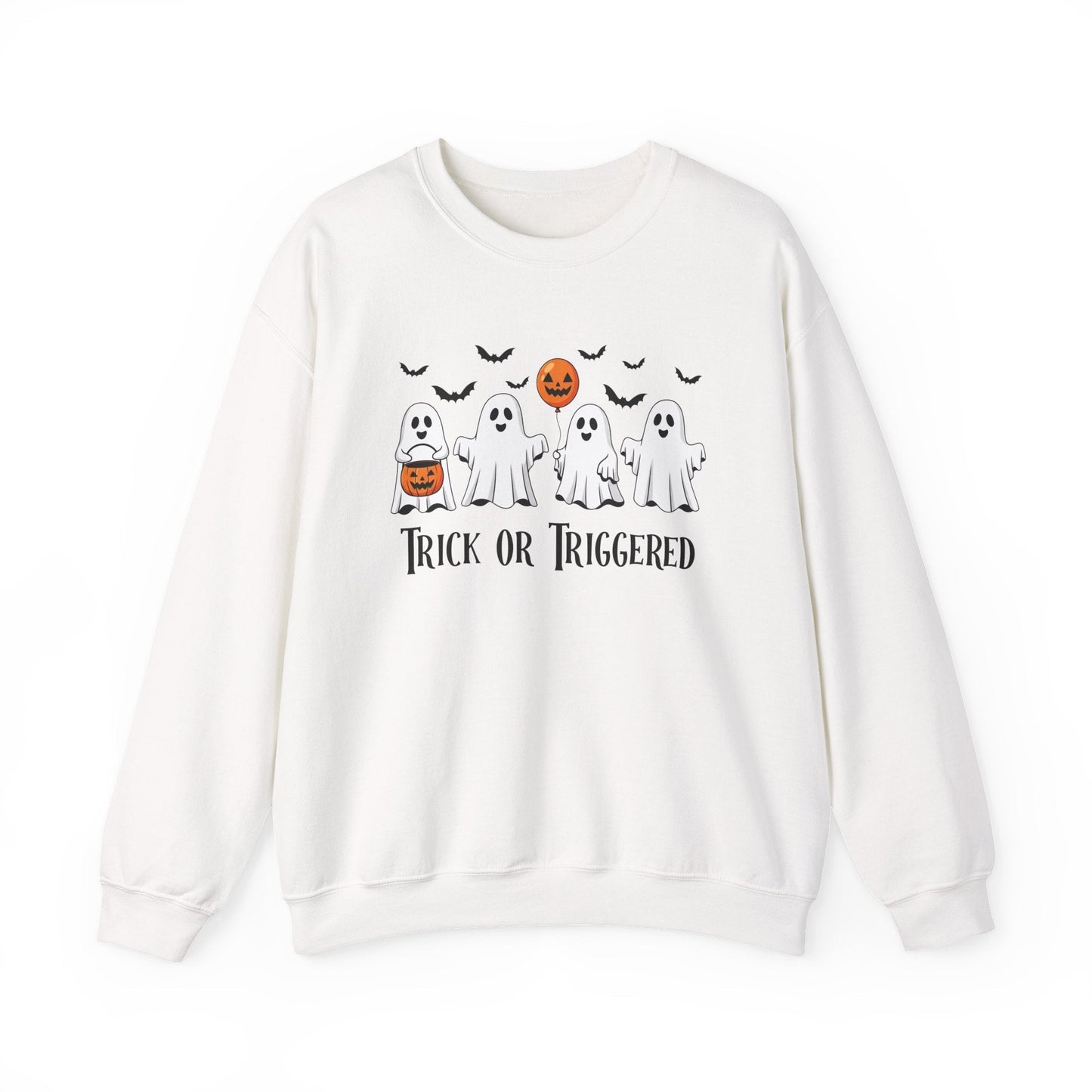 Trick or Triggered Crewneck Printify