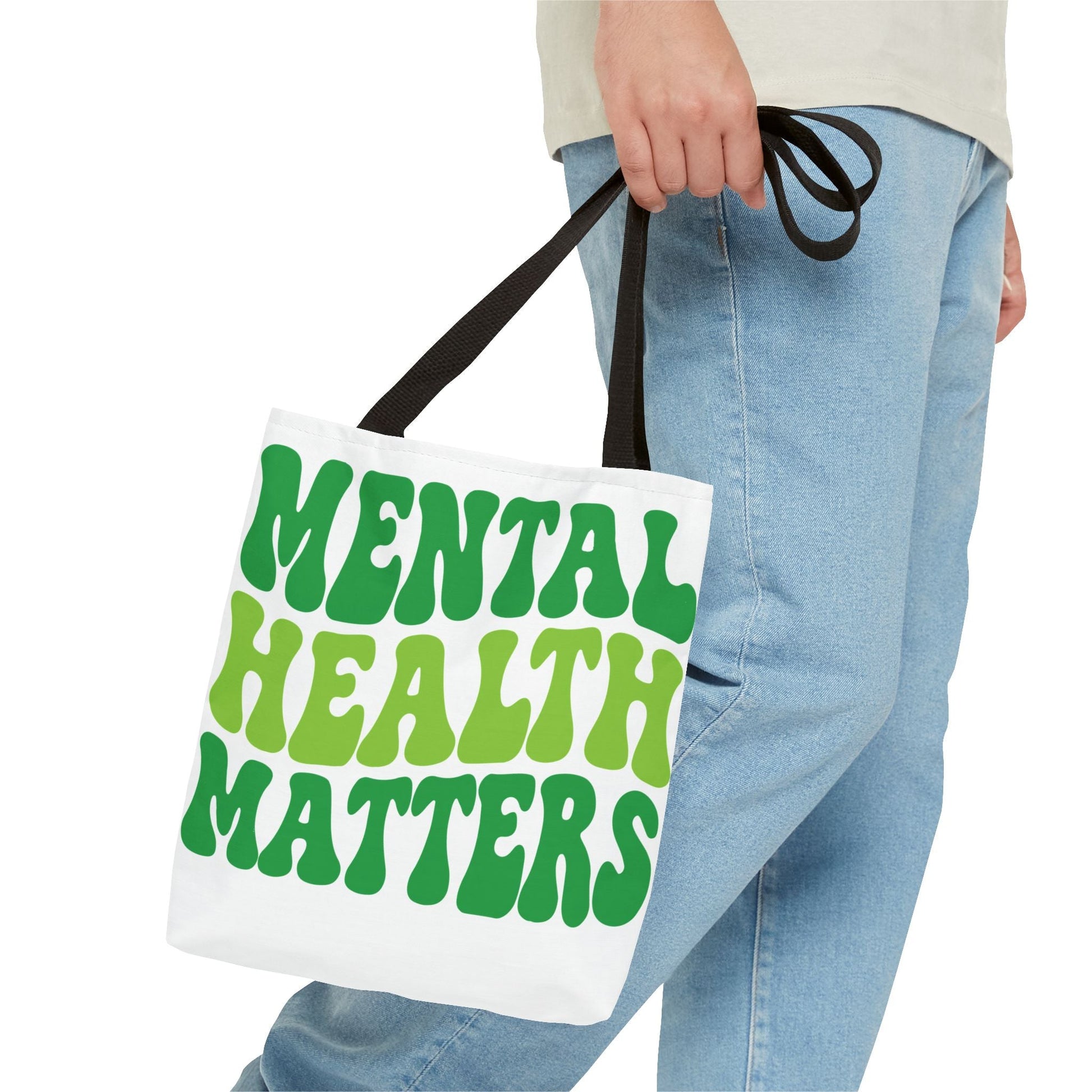 Green Mental Health Matters Tote Printify