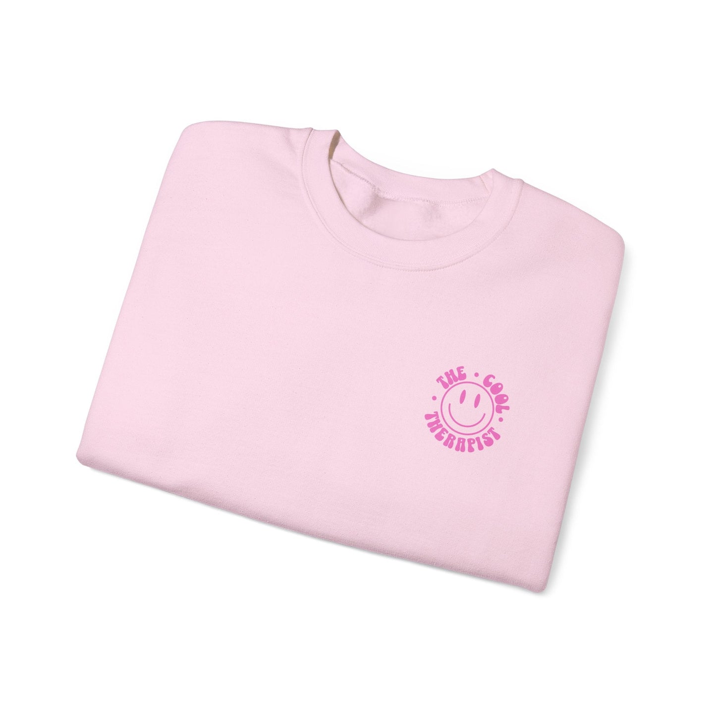 Cool Therapist (Pink) Crewneck Printify