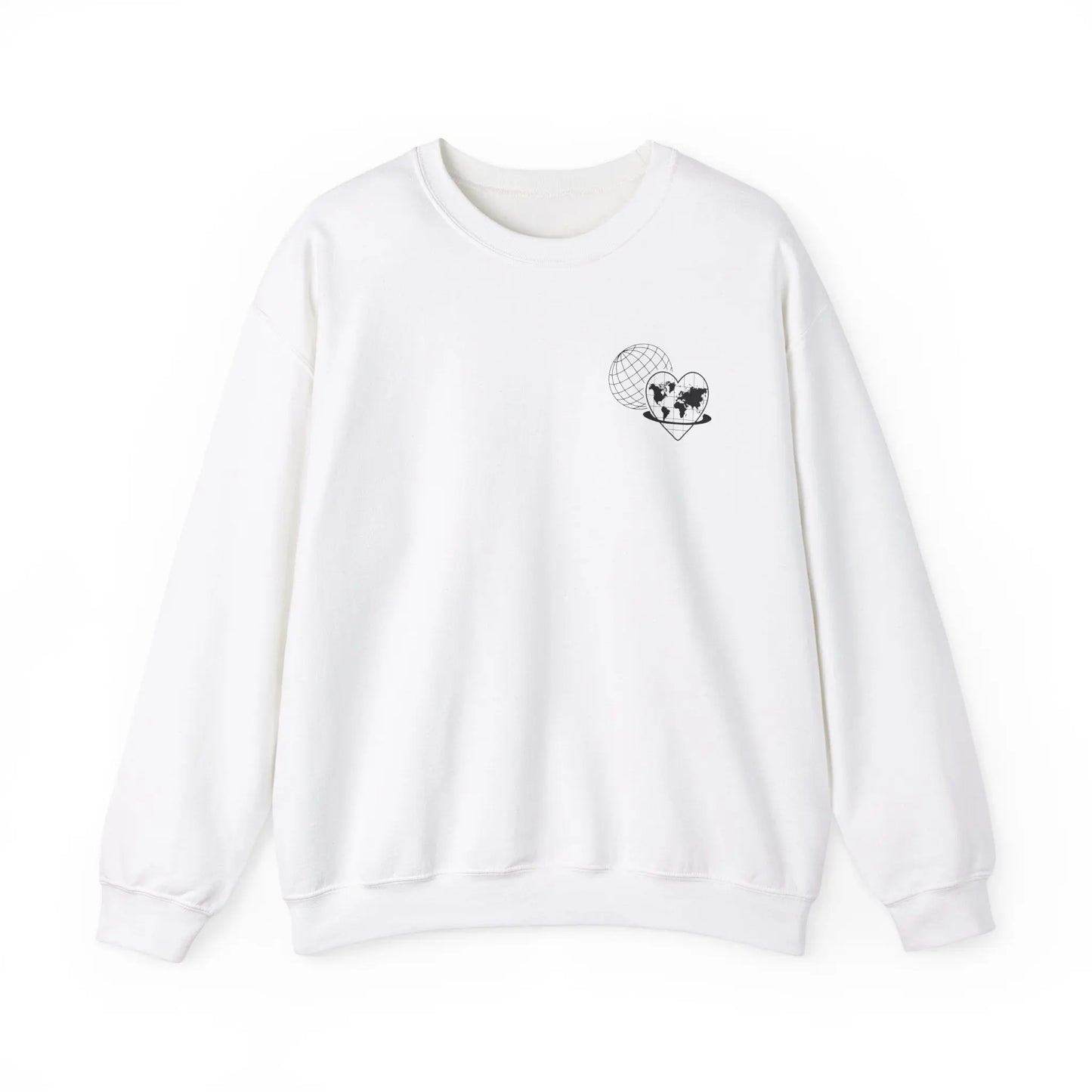 You Are Enough For the World Crewneck - MindLyssMoments LLC