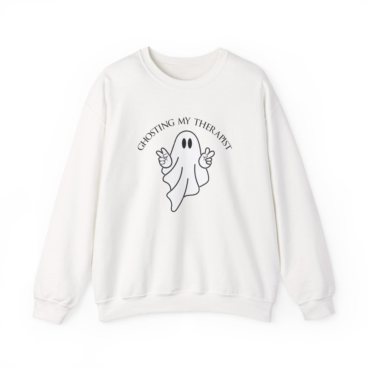 Ghosting My Therapist Crewneck Printify