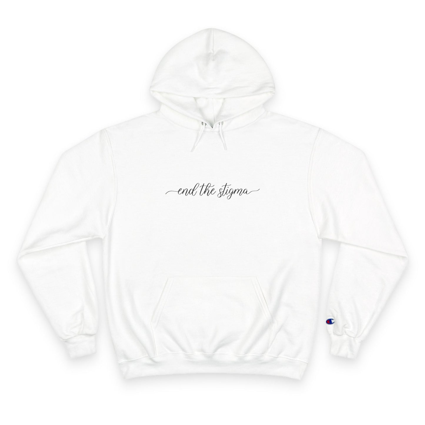 End the Stigma Champion Hoodie Printify