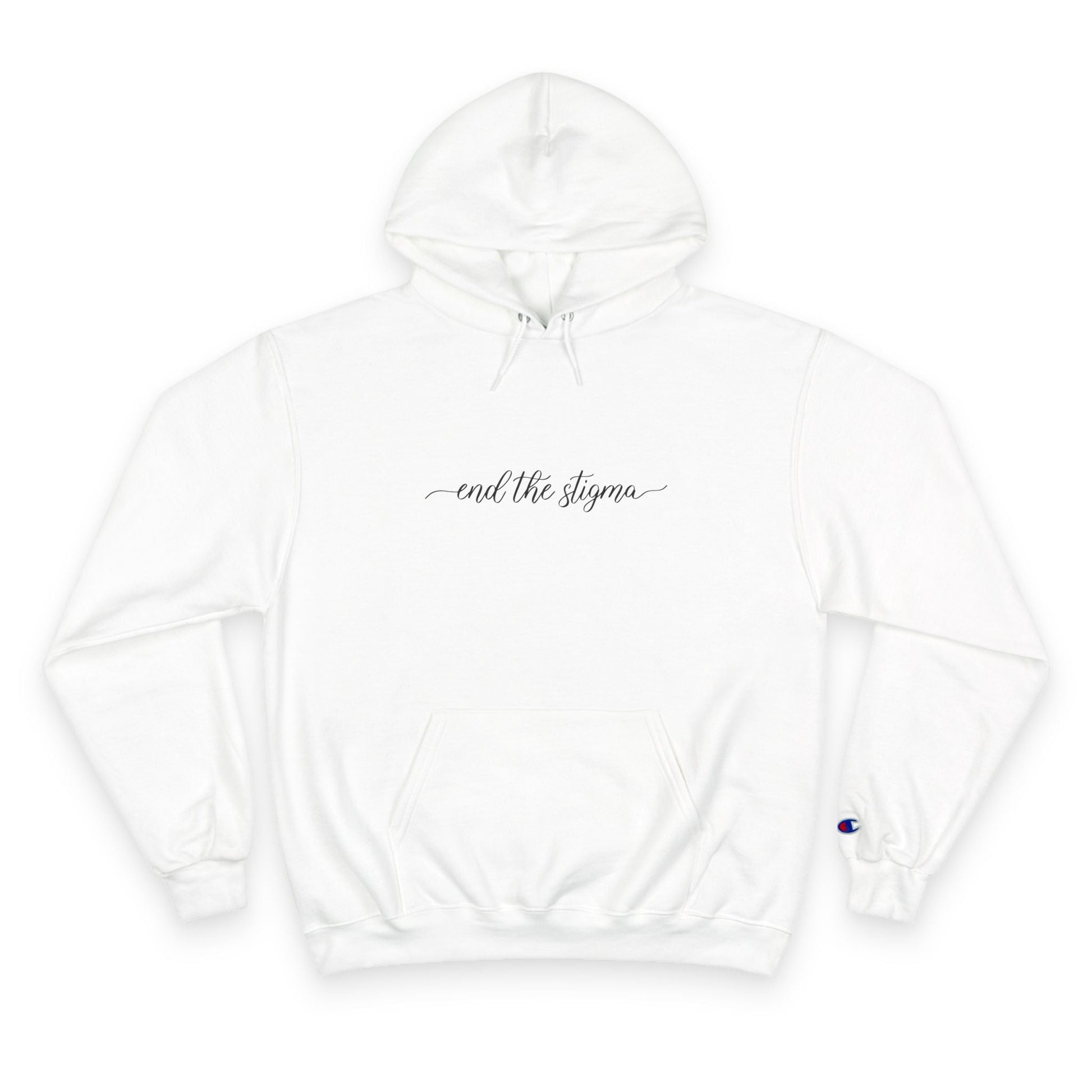End the Stigma Champion Hoodie Printify