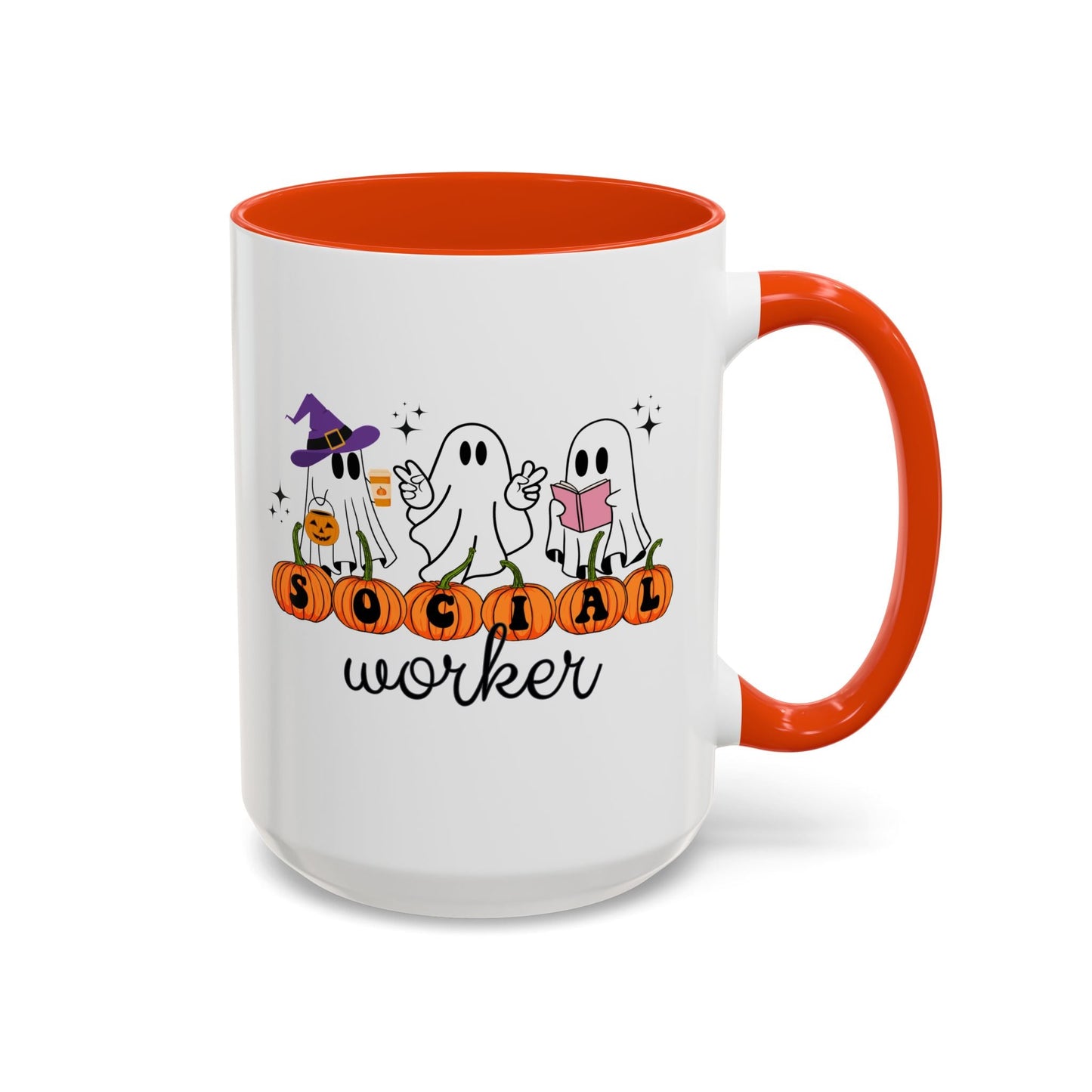 Social Worker Halloween Mug (11oz, 15oz) Printify