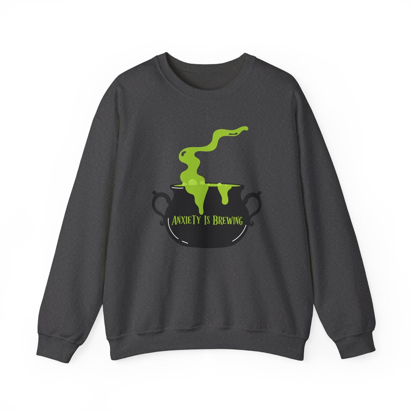 Anxiety is Brewing Crewneck Printify