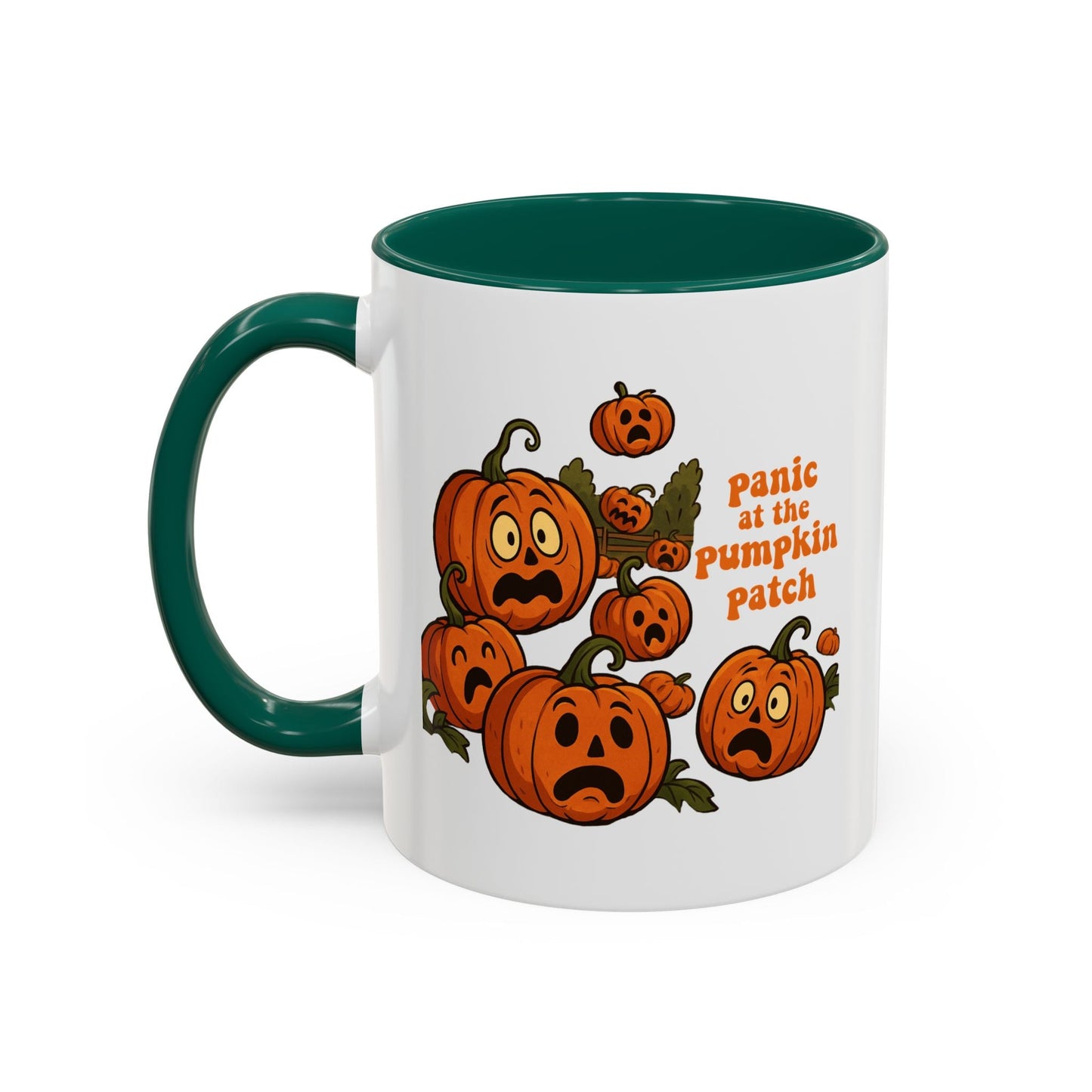 Panic at the Pumpkin Patch Mug (11oz & 15oz) Printify