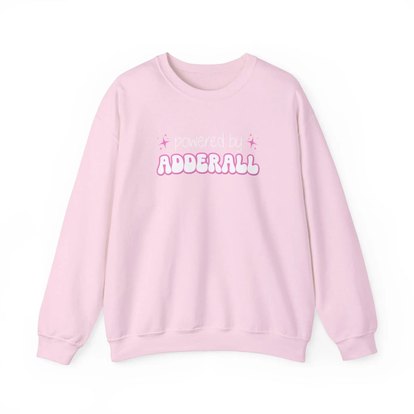Powered by Adderall Crewneck - MindLyssMoments LLC