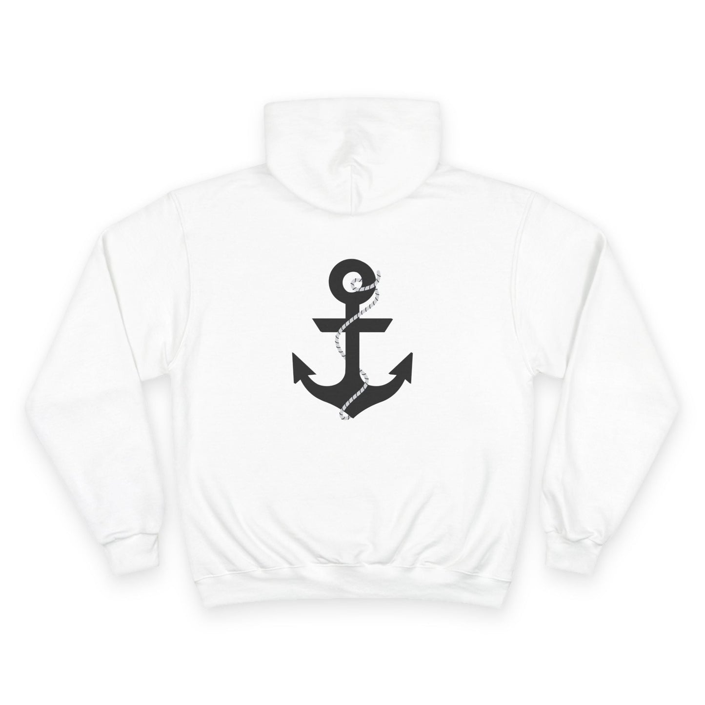 Stay Grounded Champion Hoodie Printify