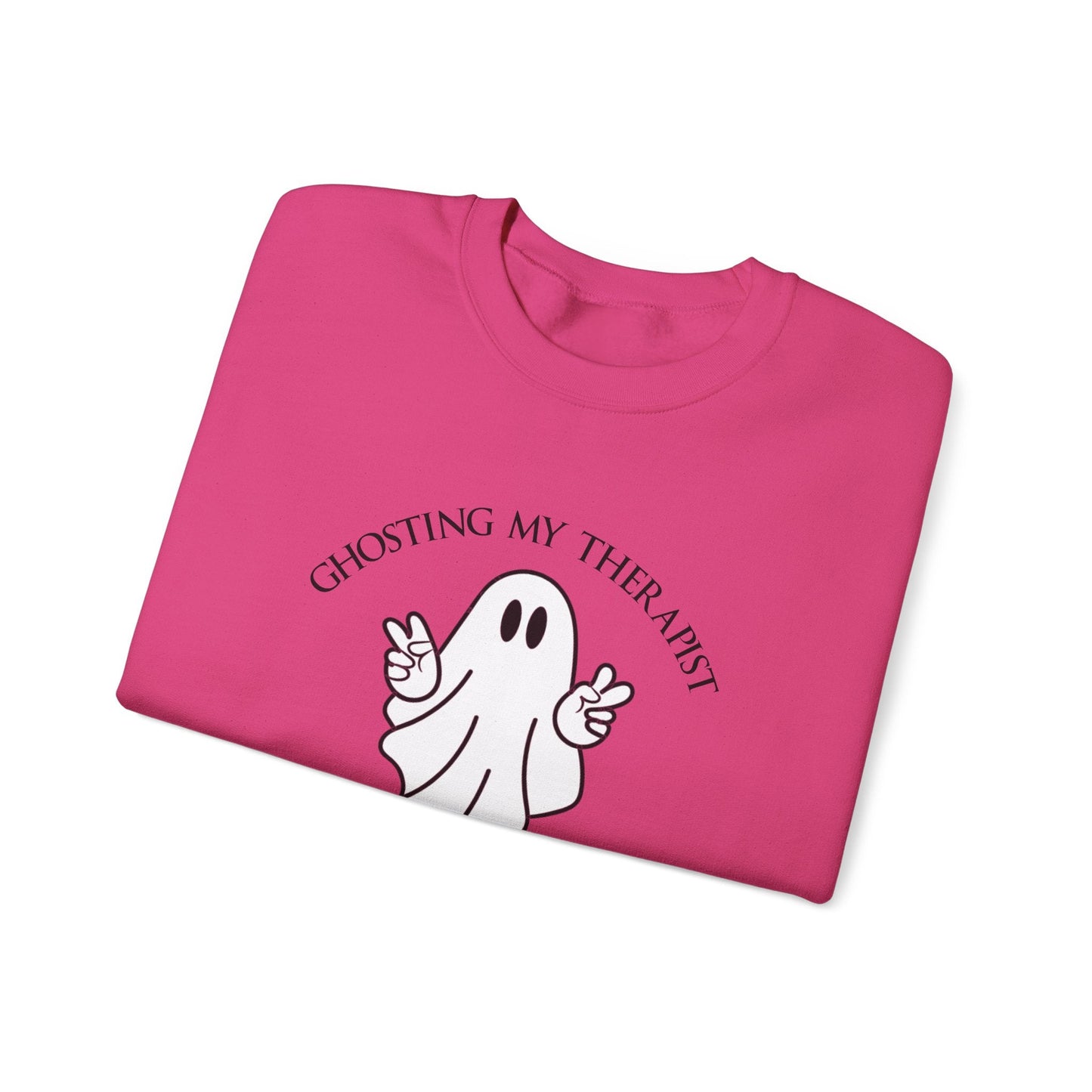 Ghosting My Therapist Crewneck Printify