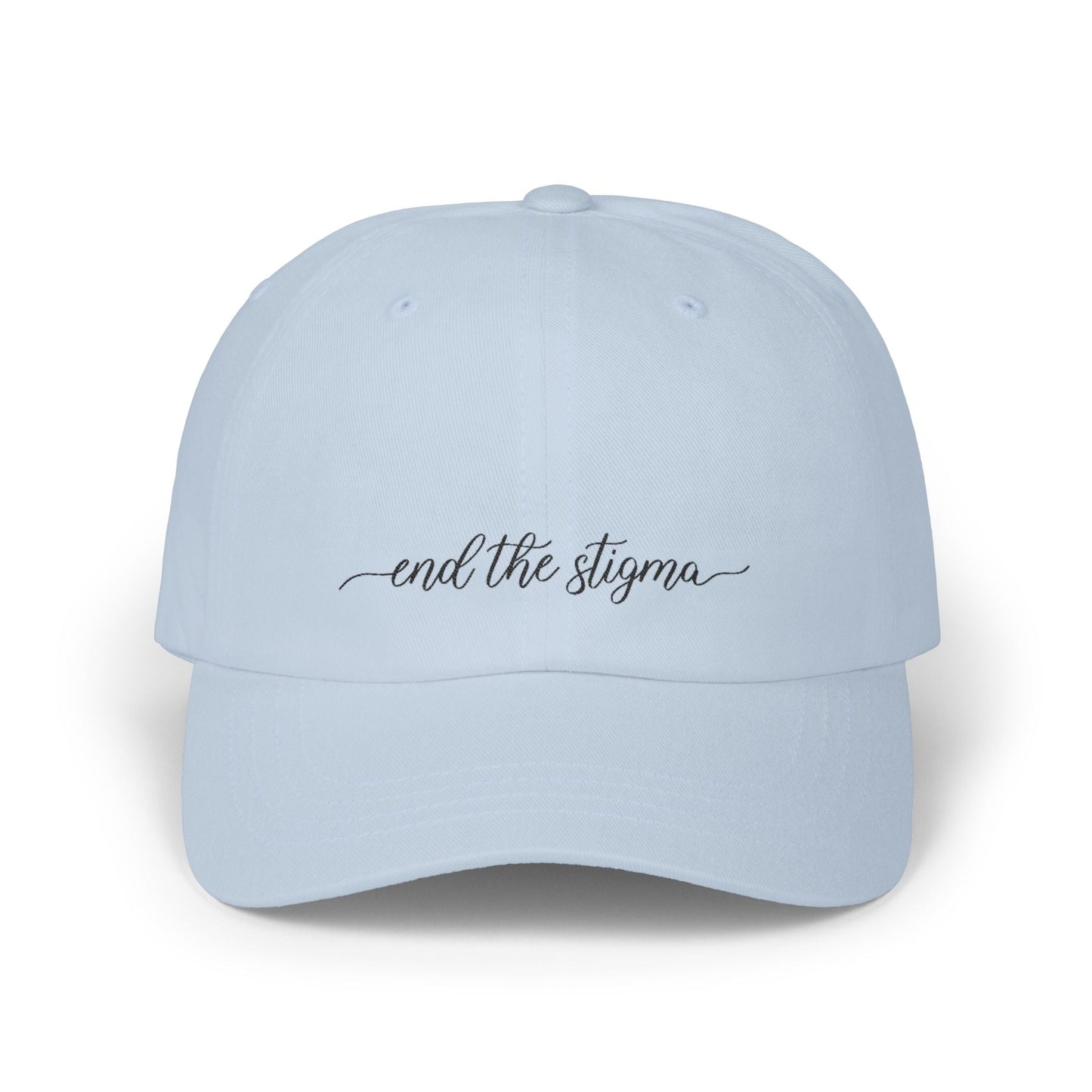 End the Stigma Embroidered Hat Printify