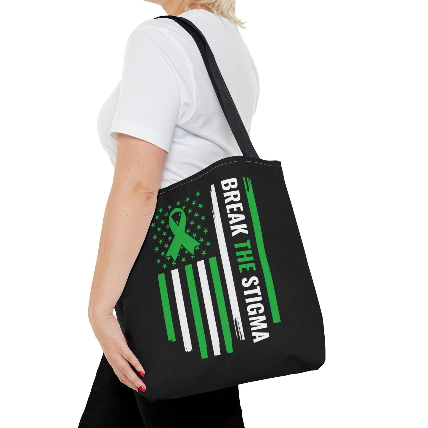 Break The Stigma - Mental Health Awareness Tote Printify