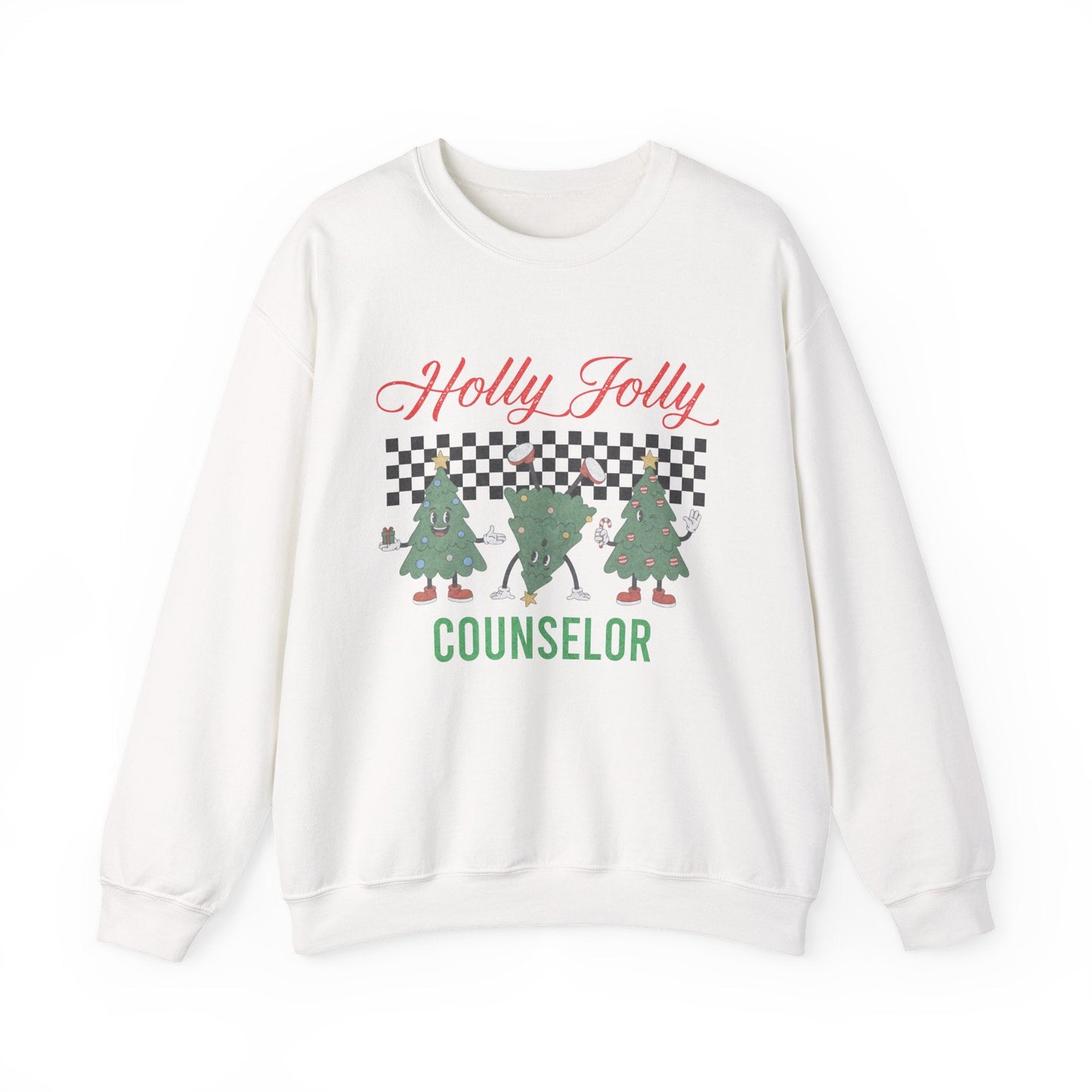 Holly Jolly Counselor Crewneck Printify