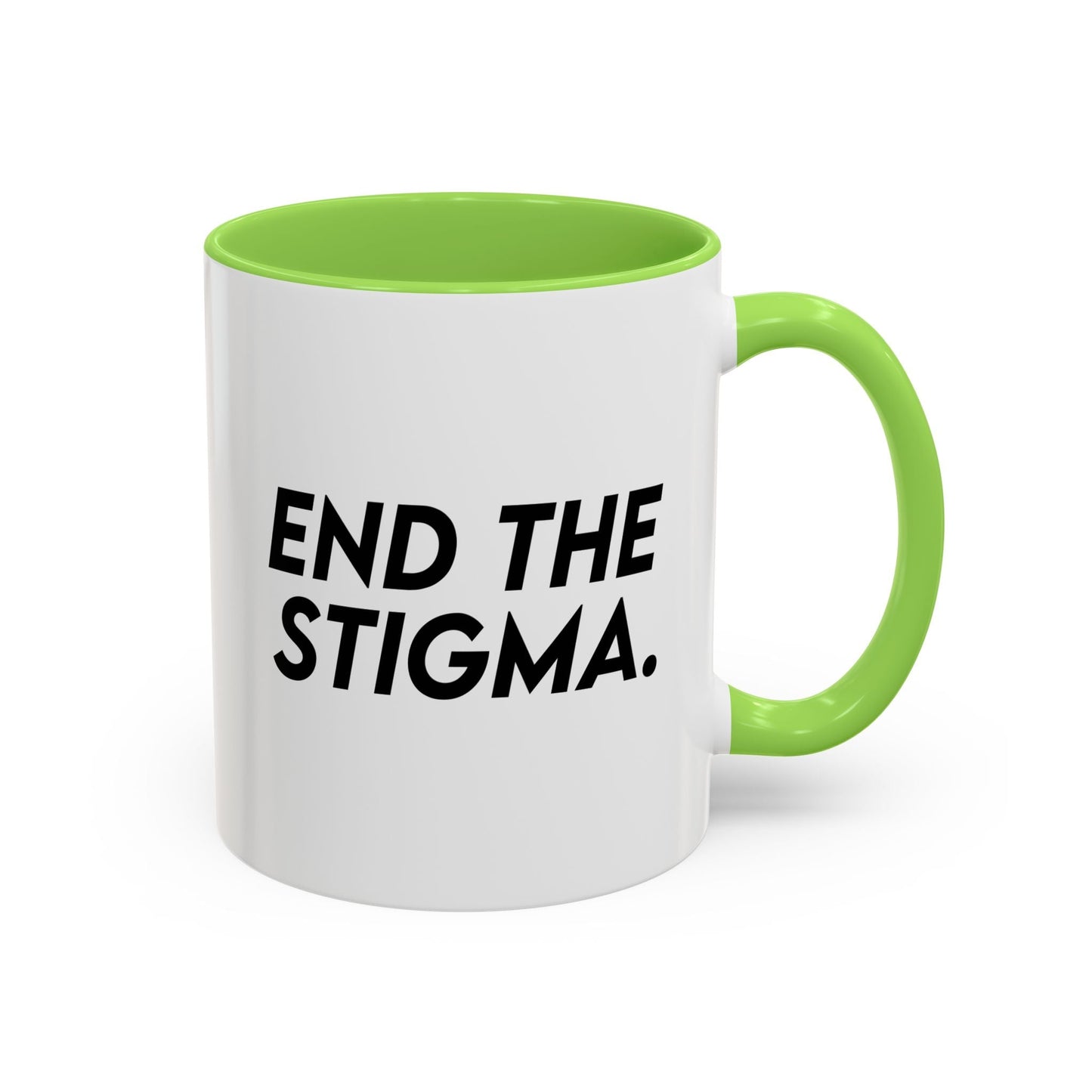 End the Stigma Mug (11oz, 15oz) Printify