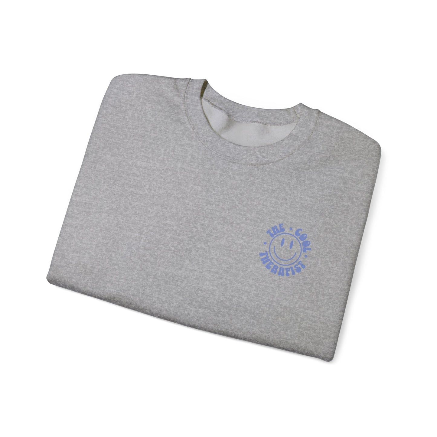 Cool Therapist (Blue) Crewneck Printify