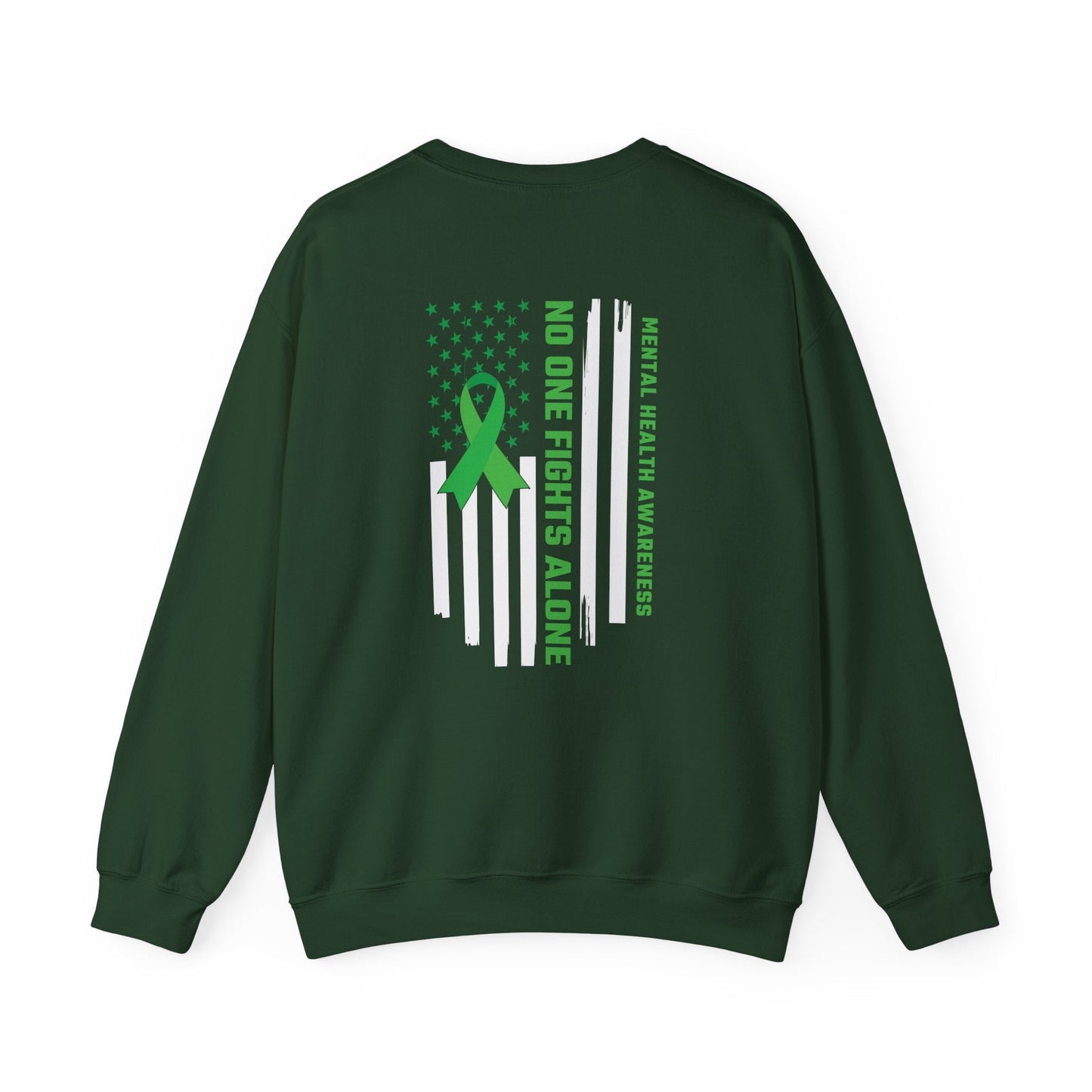 No One Fights Alone Crewneck Printify