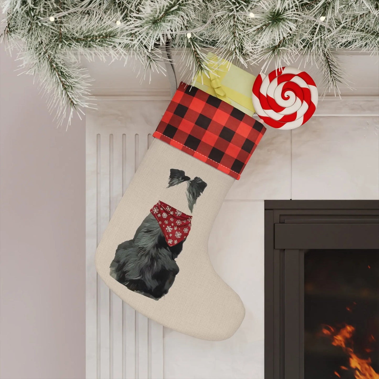 Australian Shepherd Christmas Stocking - Personalization Available! - MindLyssMoments LLC