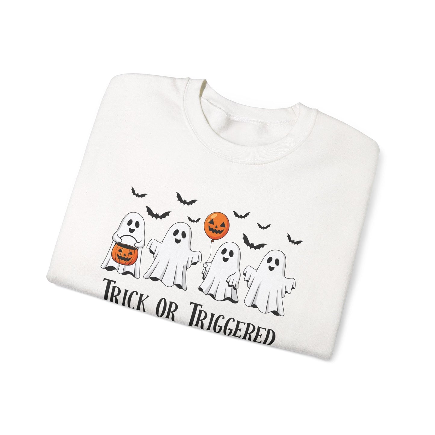 Trick or Triggered Crewneck Printify