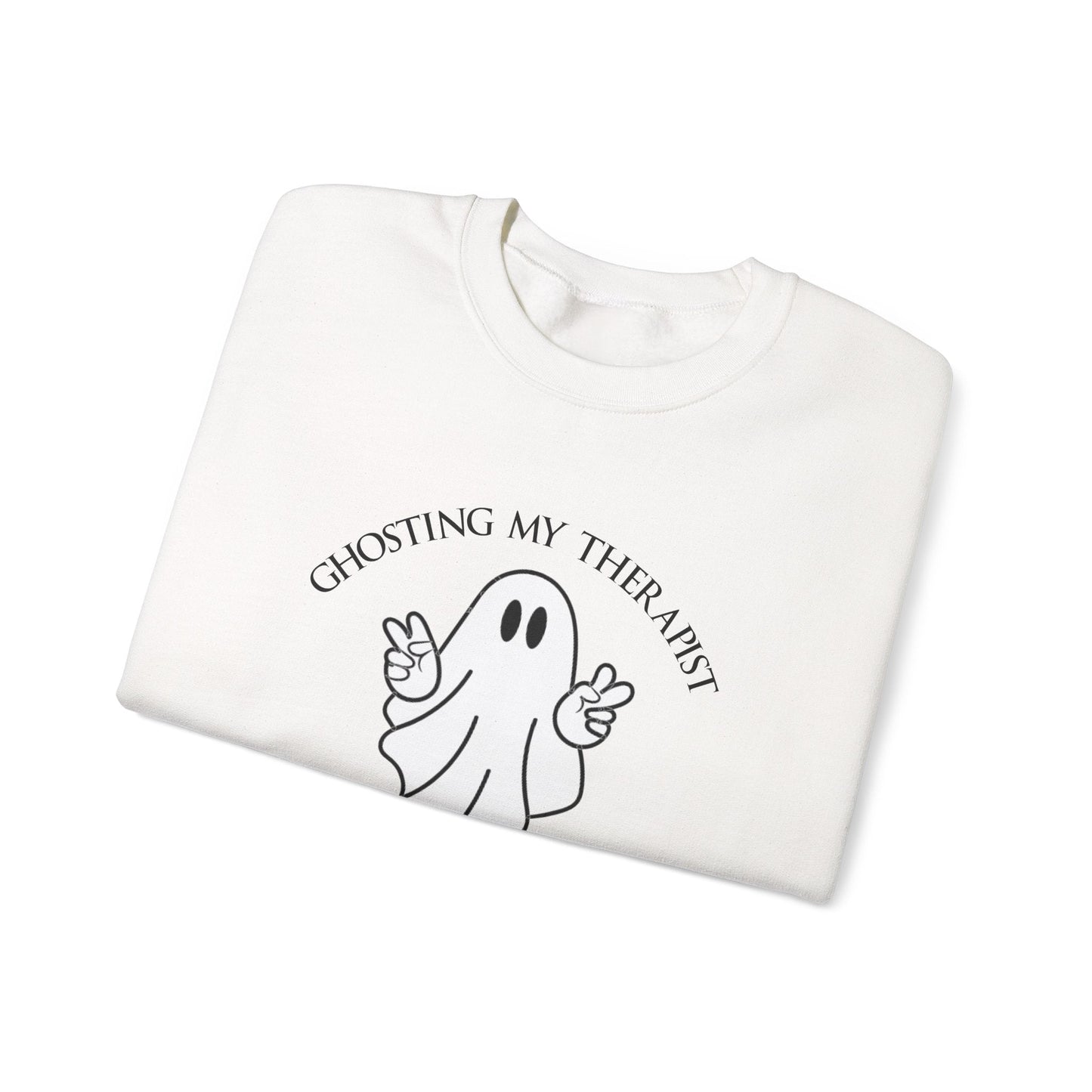 Ghosting My Therapist Crewneck Printify