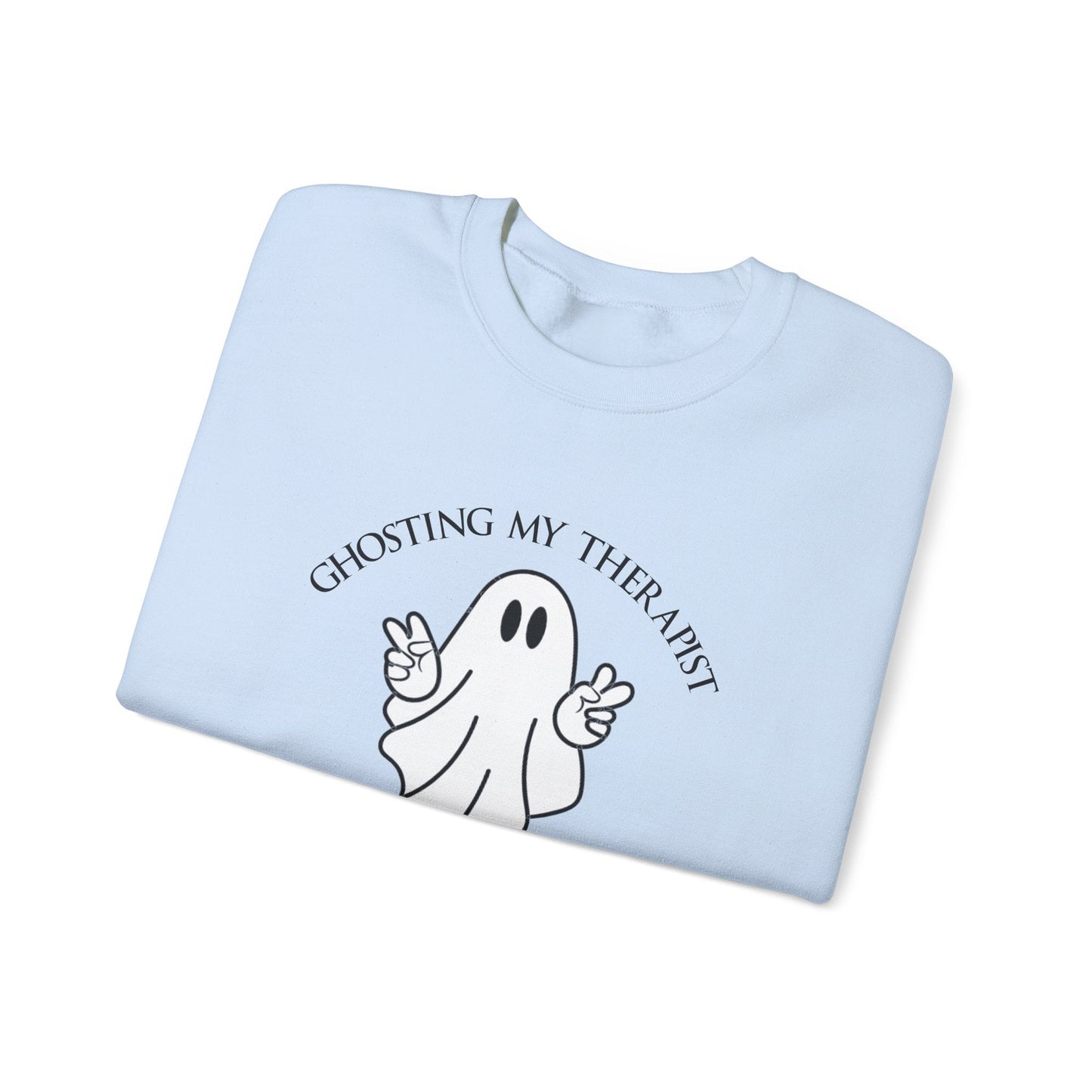 Ghosting My Therapist Crewneck Printify