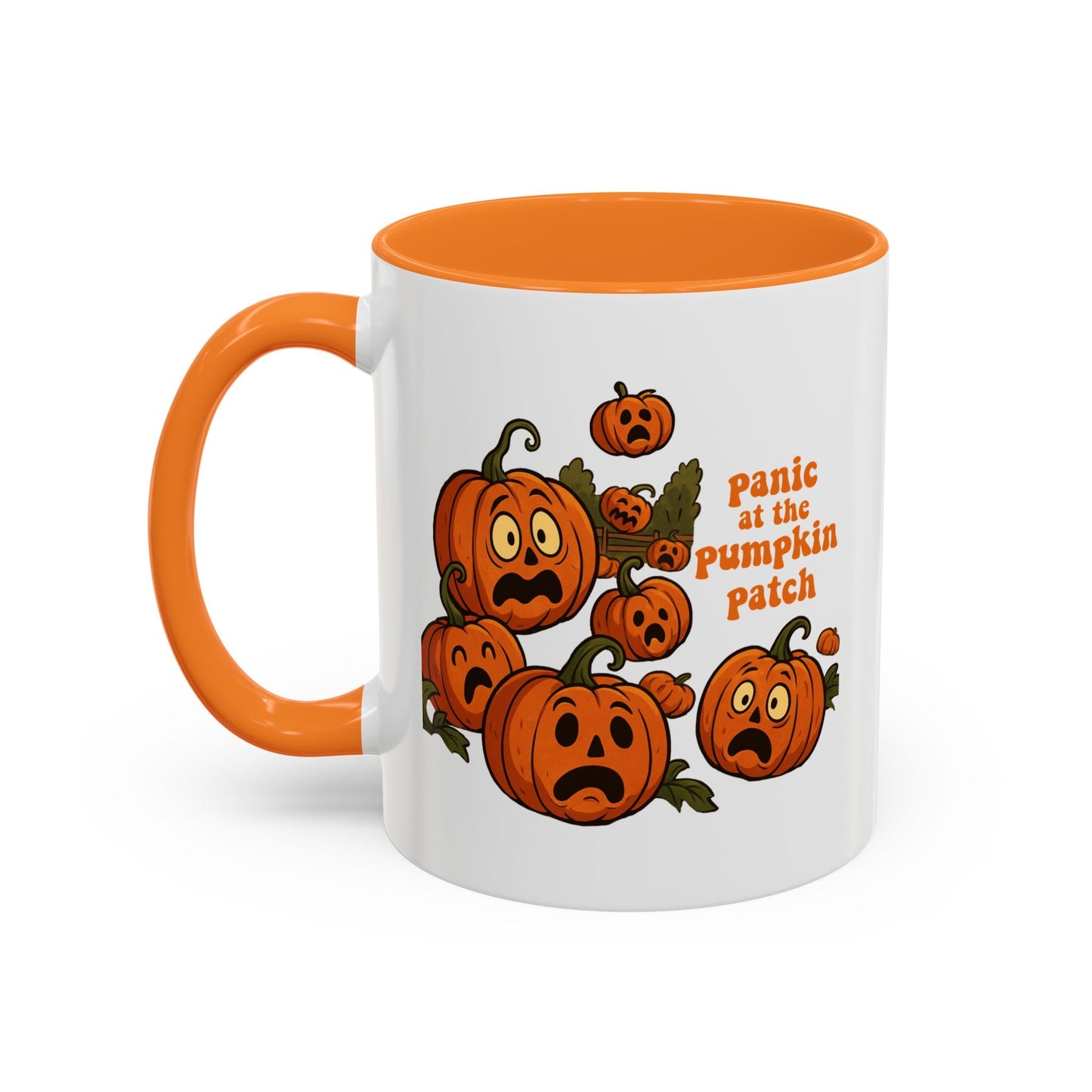 Panic at the Pumpkin Patch Mug (11oz & 15oz) Printify