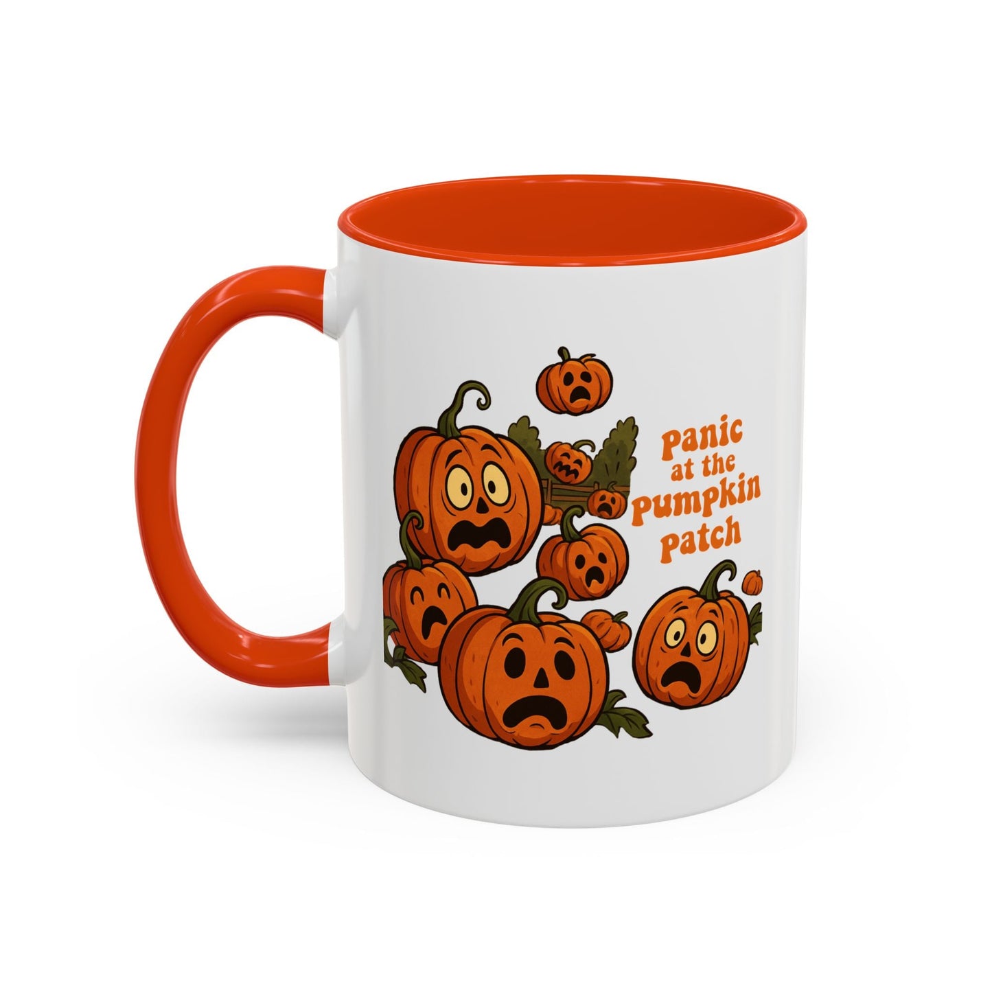 Panic at the Pumpkin Patch Mug (11oz & 15oz) Printify