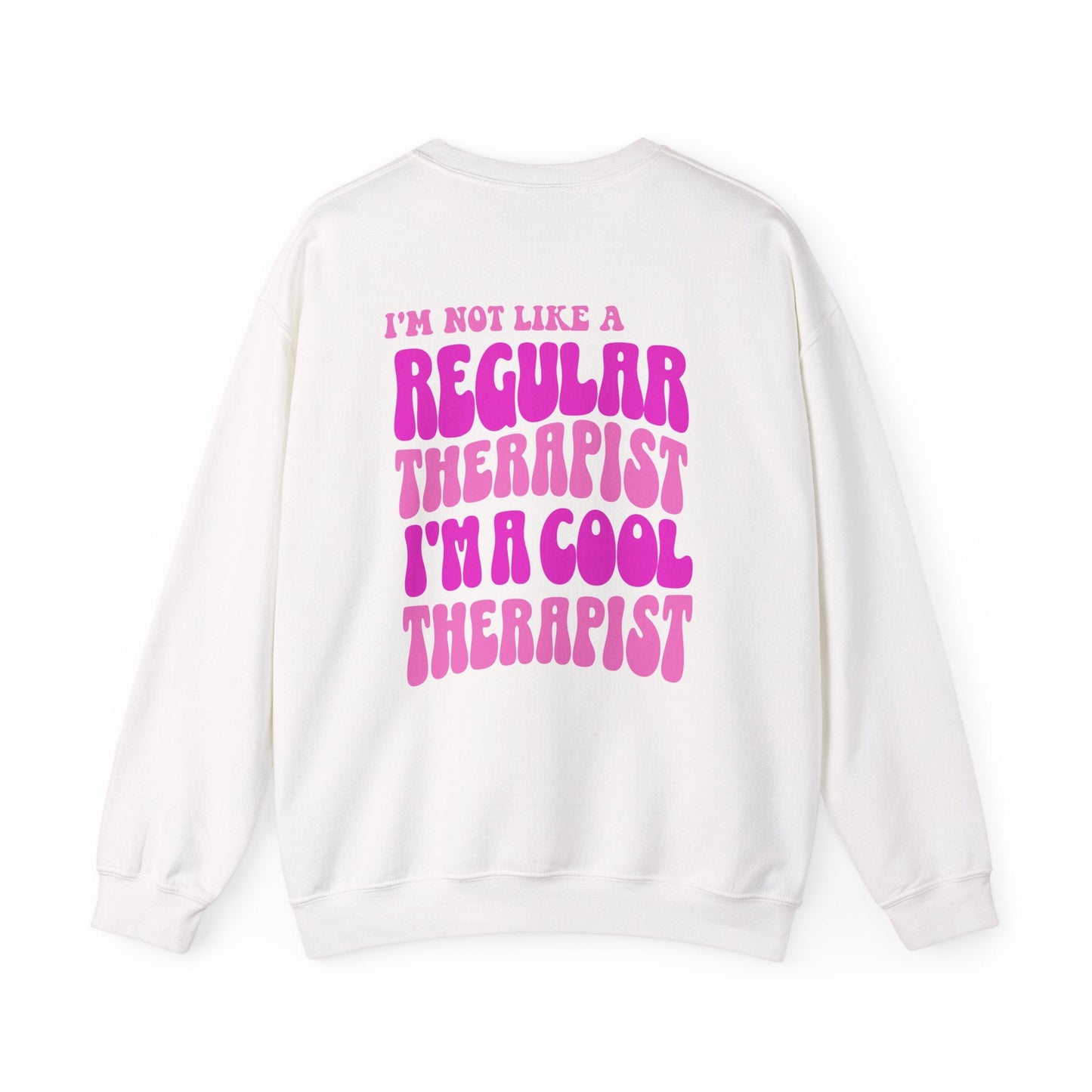 Cool Therapist (Pink) Crewneck Printify