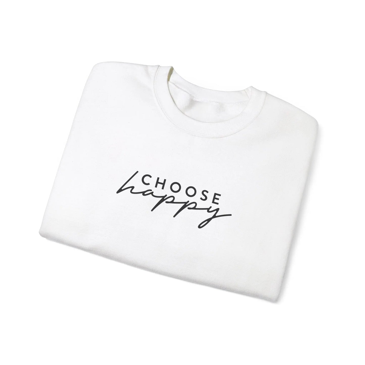 Choose Happy Crewneck - MindLyssMoments LLC