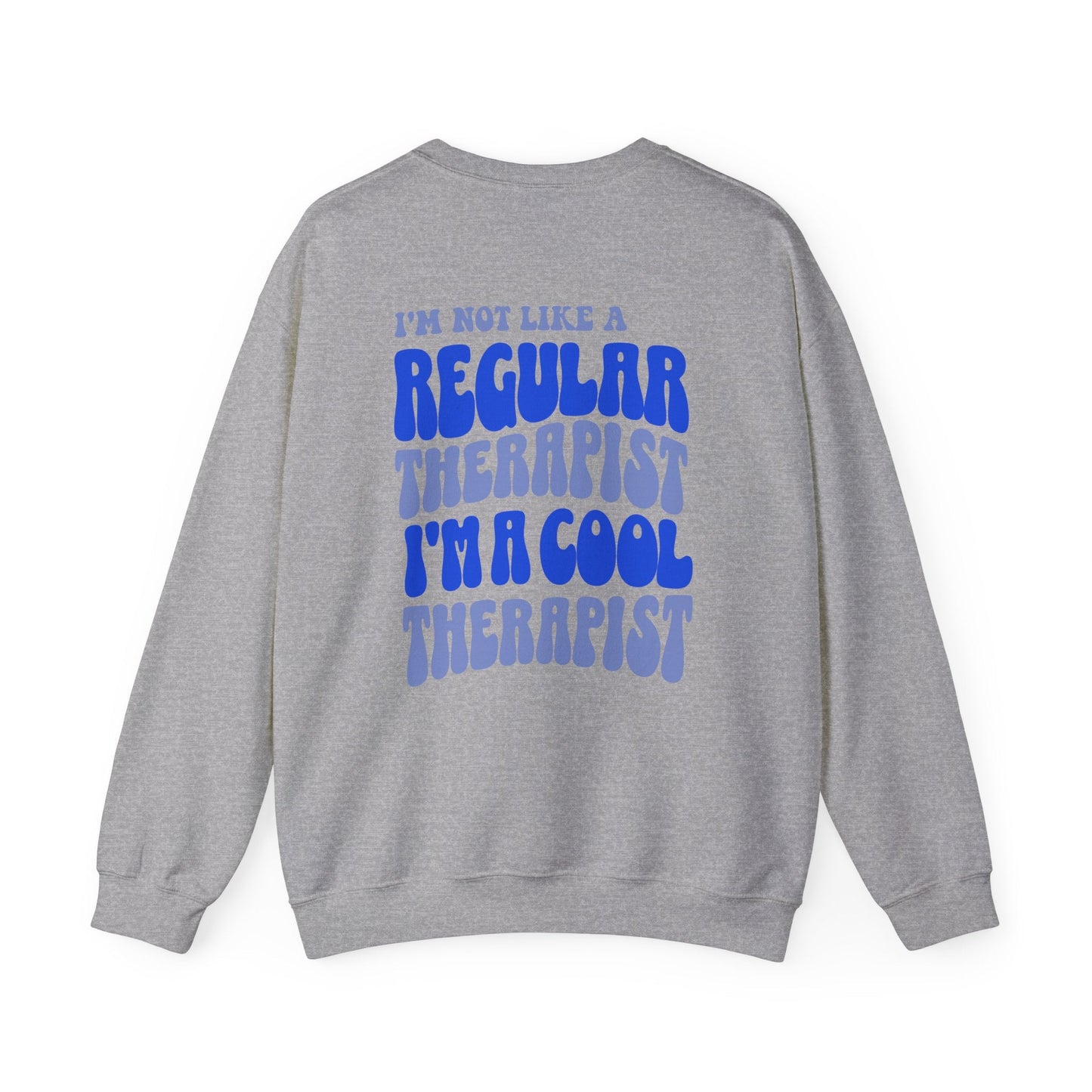 Cool Therapist (Blue) Crewneck Printify