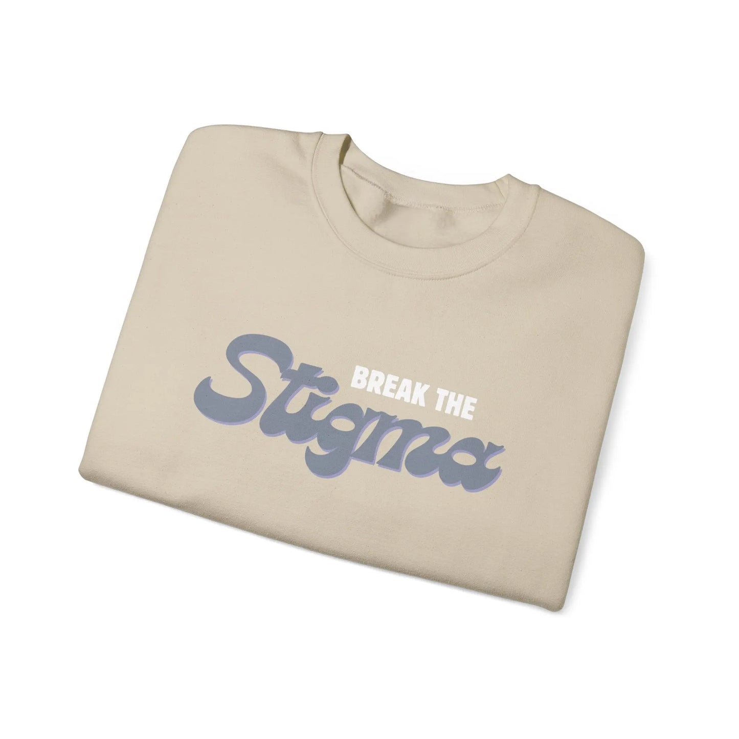 Break the Stigma Crewneck - MindLyssMoments LLC