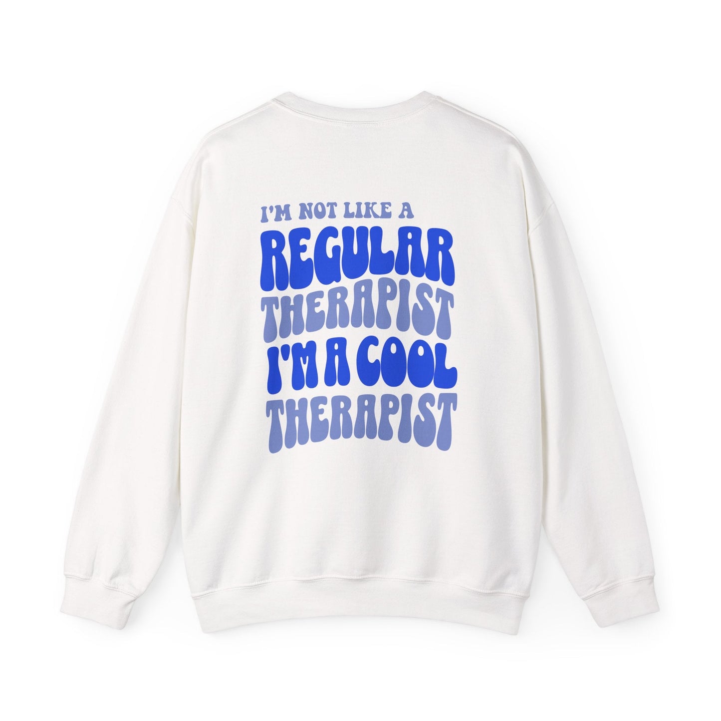 Cool Therapist (Blue) Crewneck Printify