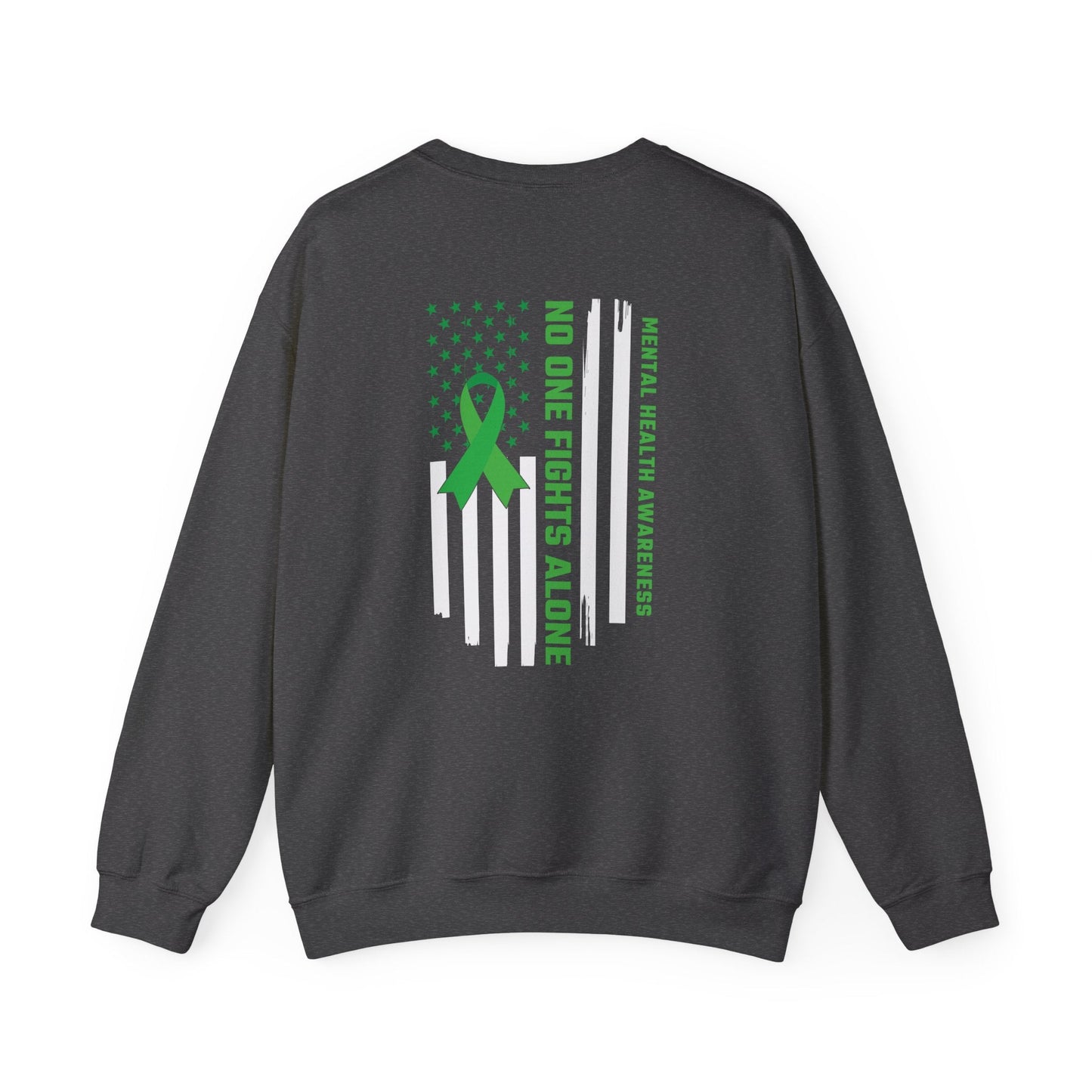 No One Fights Alone Crewneck Printify