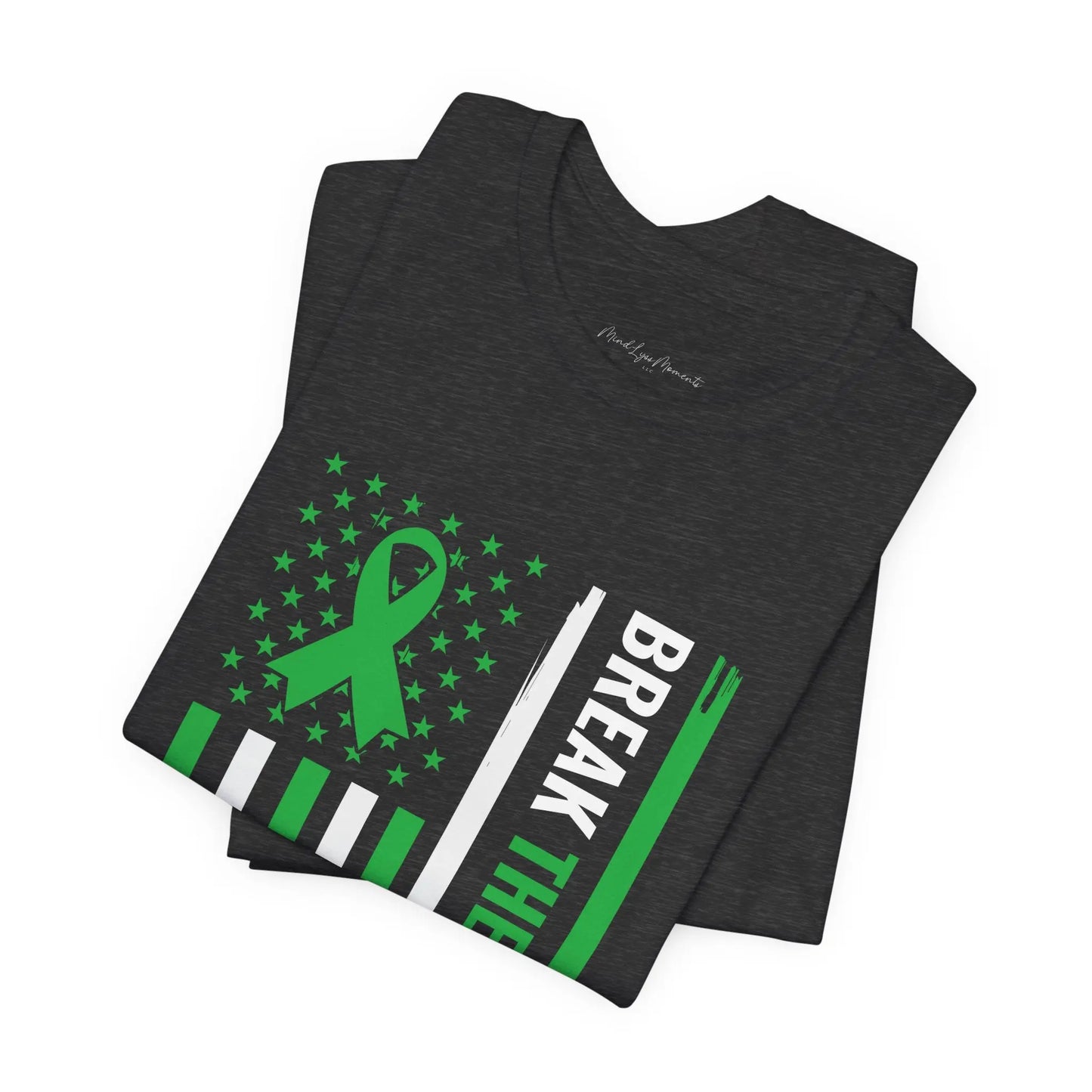 Break The Stigma Unisex Bella+Canvas Tee - MindLyssMoments LLC