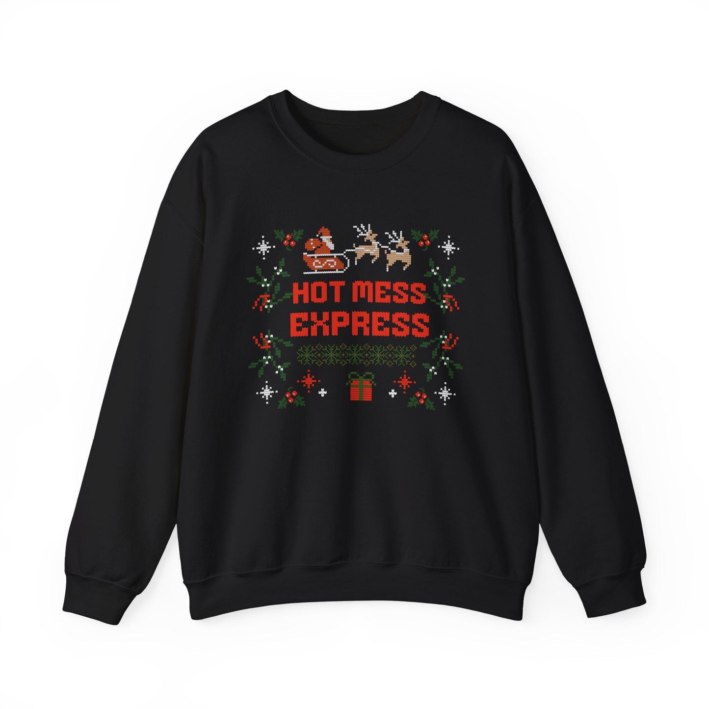 Hot Mess Express Crewneck Printify