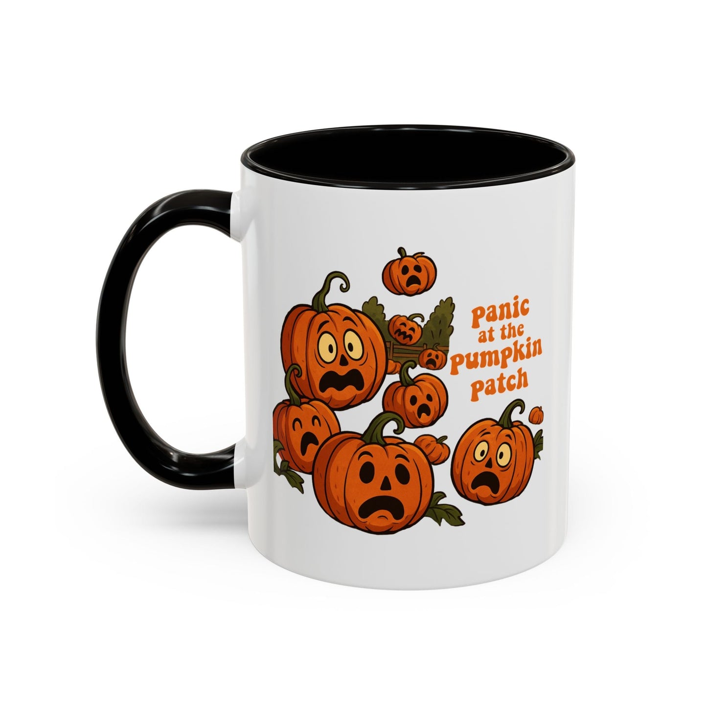 Panic at the Pumpkin Patch Mug (11oz & 15oz) Printify