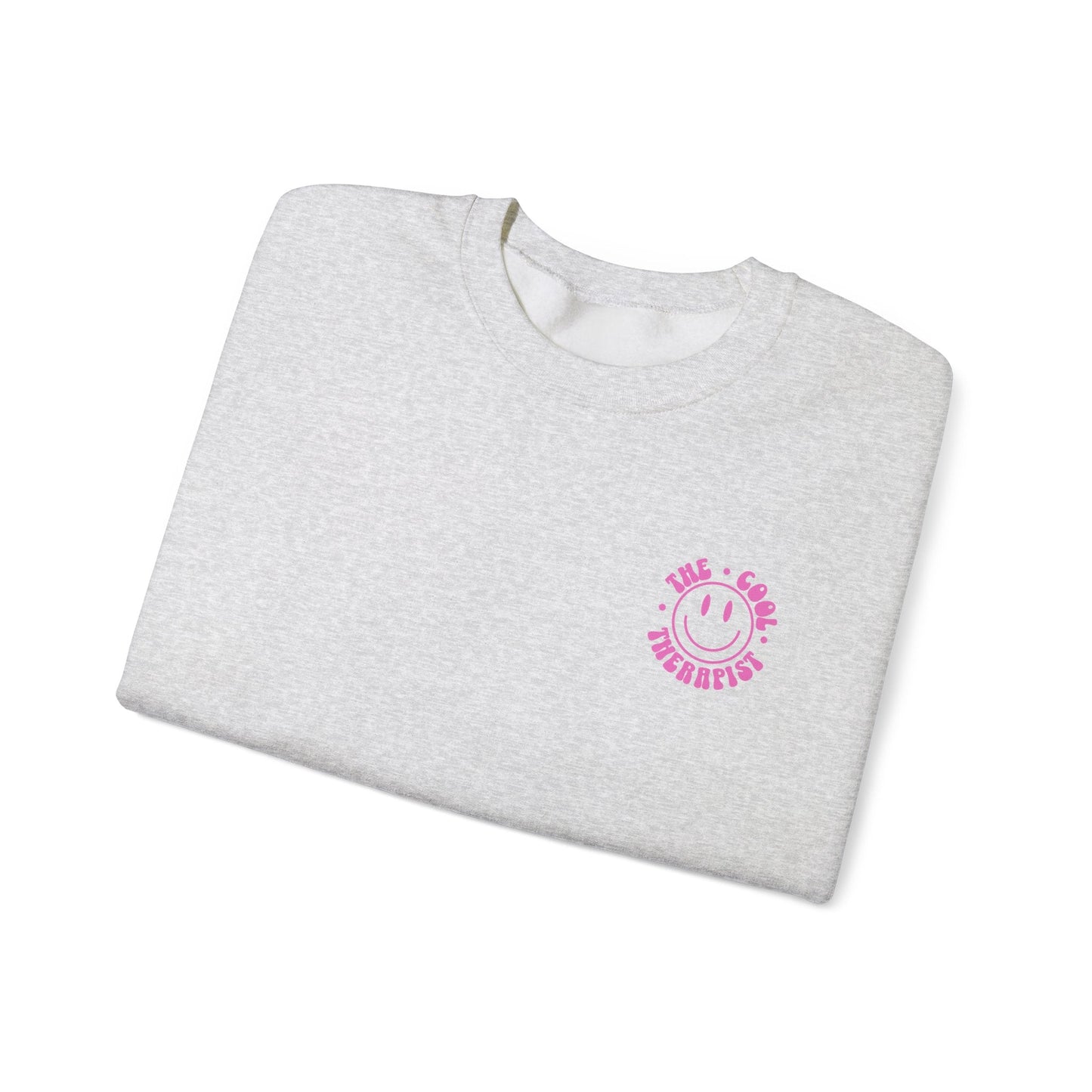 Cool Therapist (Pink) Crewneck Printify