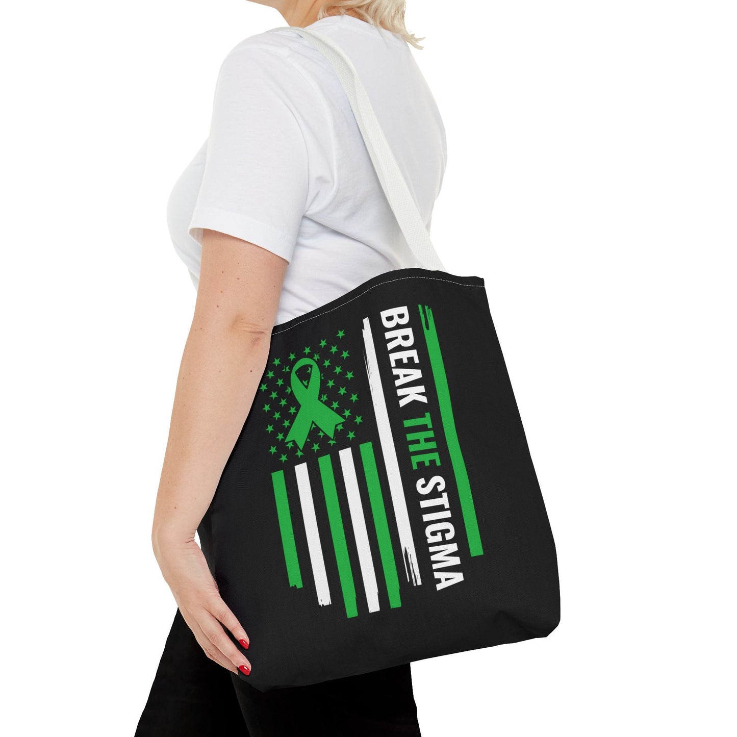 Break The Stigma - Mental Health Awareness Tote Printify