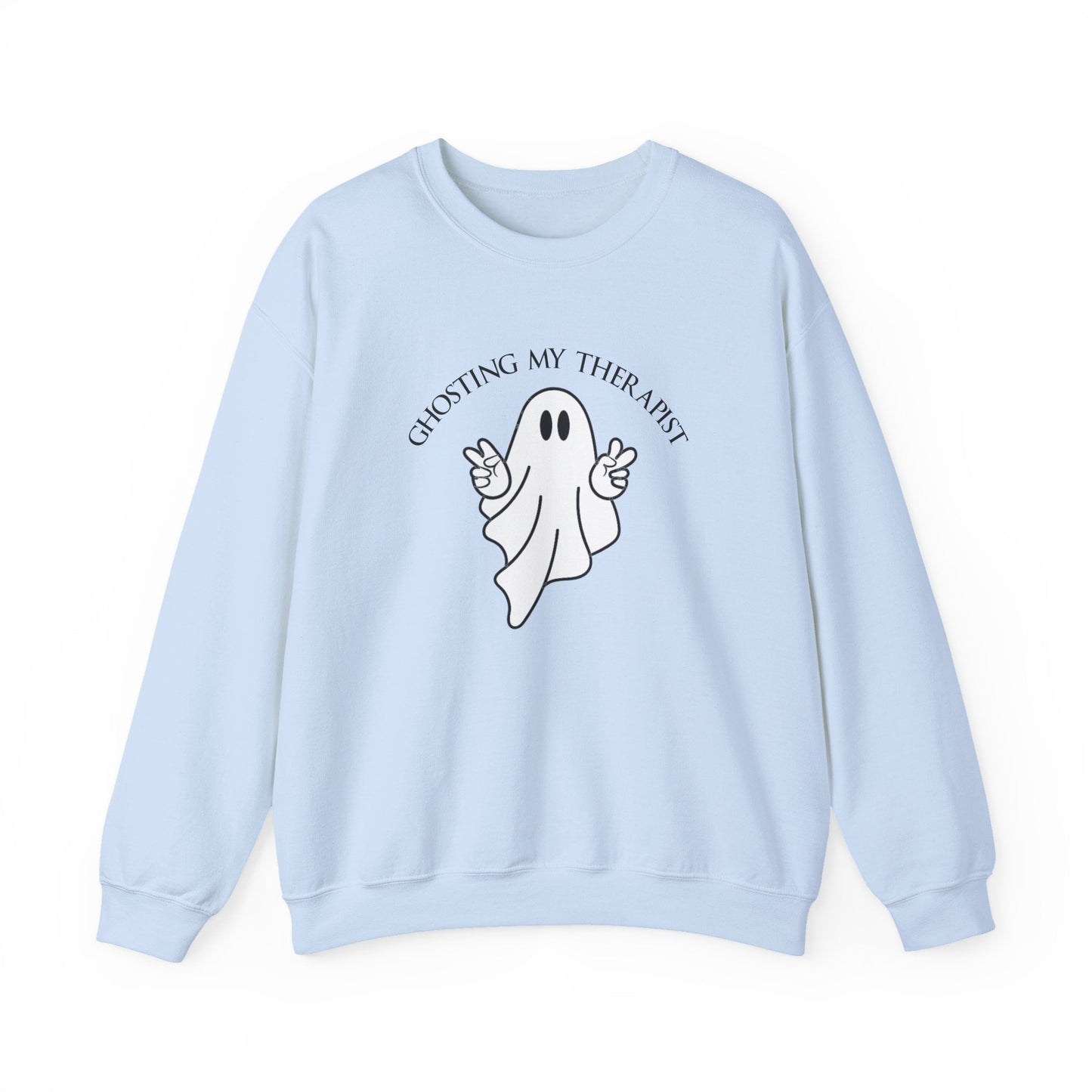 Ghosting My Therapist Crewneck Printify