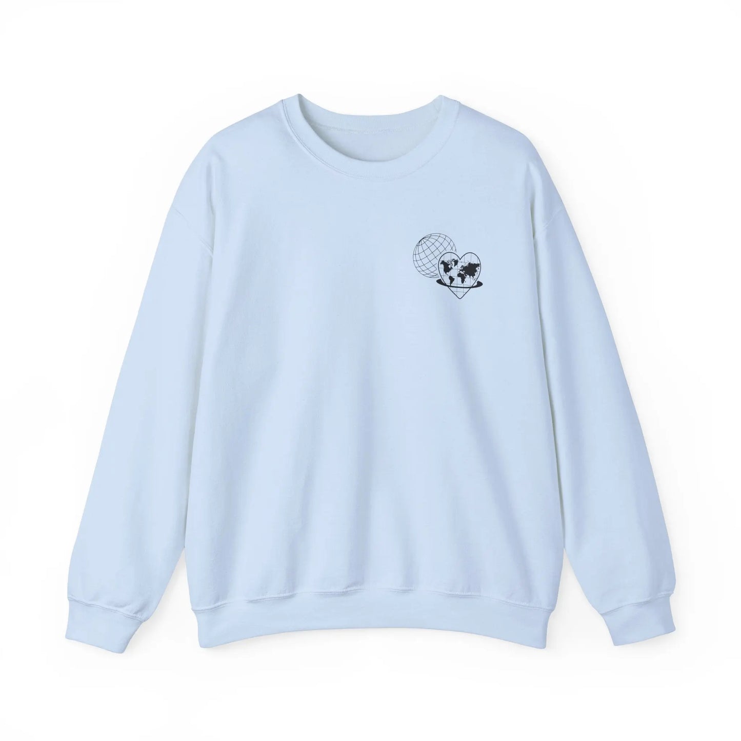 You Are Enough For the World Crewneck - MindLyssMoments LLC