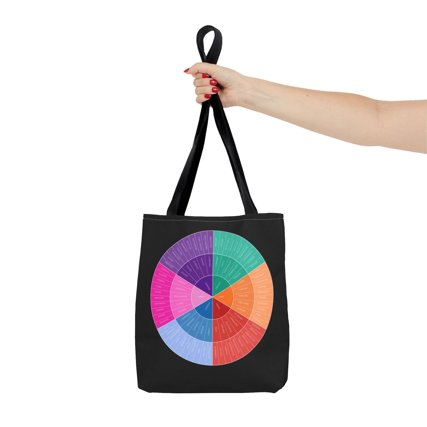 Feelings Wheel Tote Printify