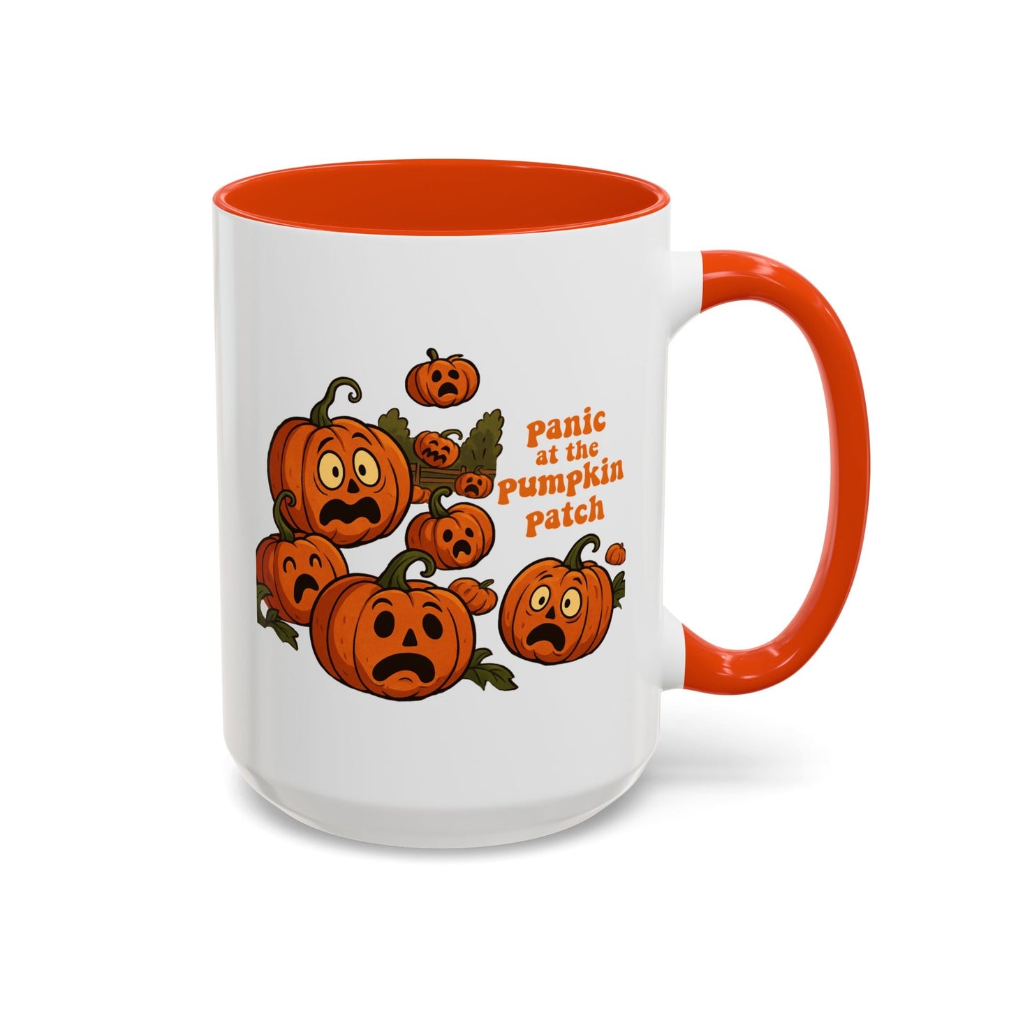 Panic at the Pumpkin Patch Mug (11oz & 15oz) Printify