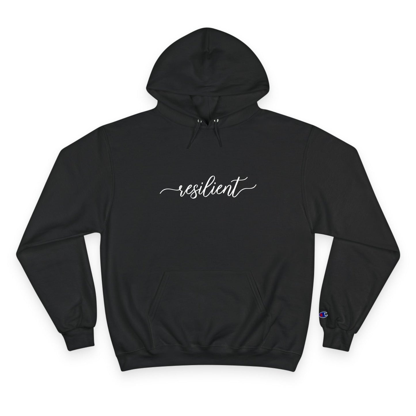 Resilient Champion Hoodie Printify
