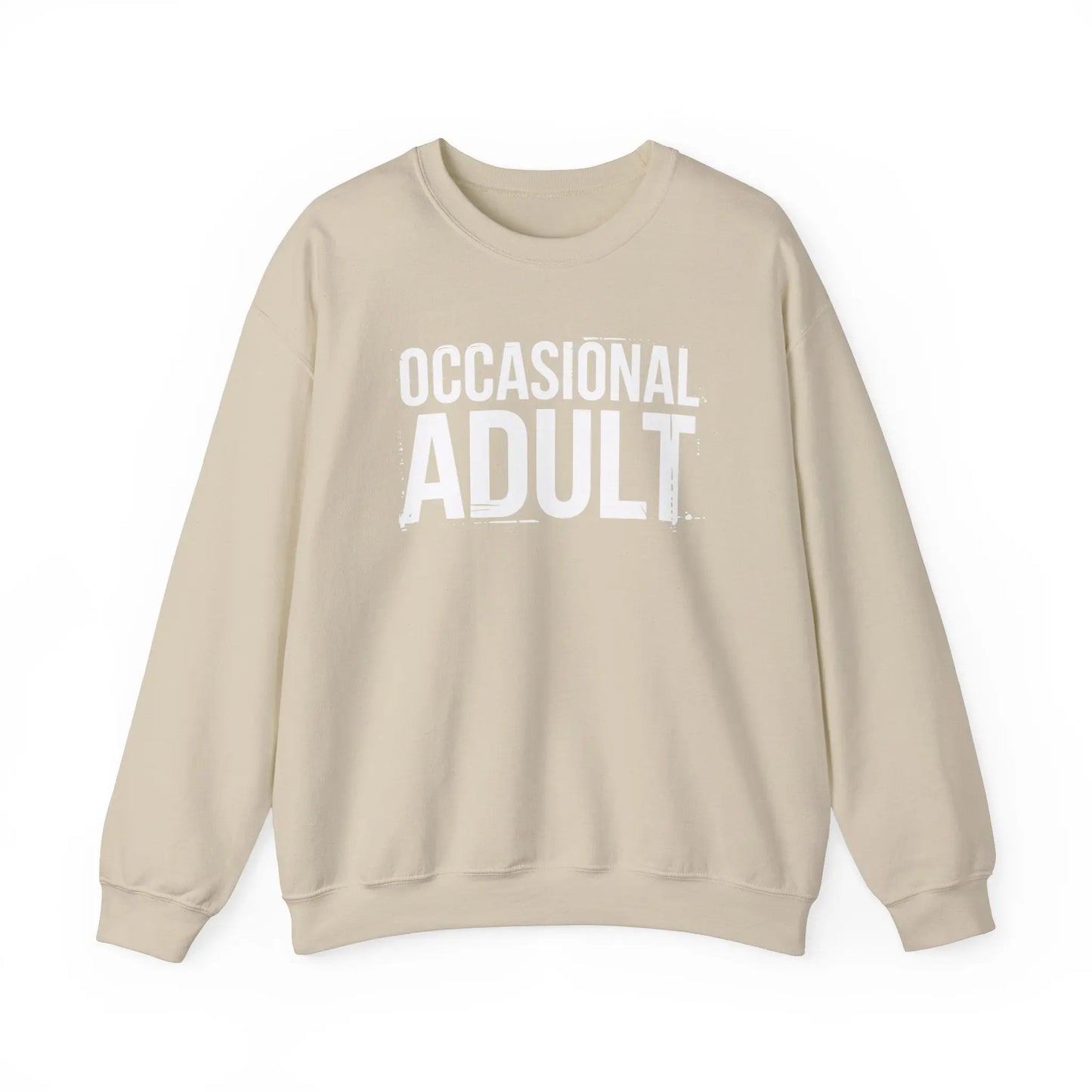 Occasional Adult Crewneck - MindLyssMoments LLC