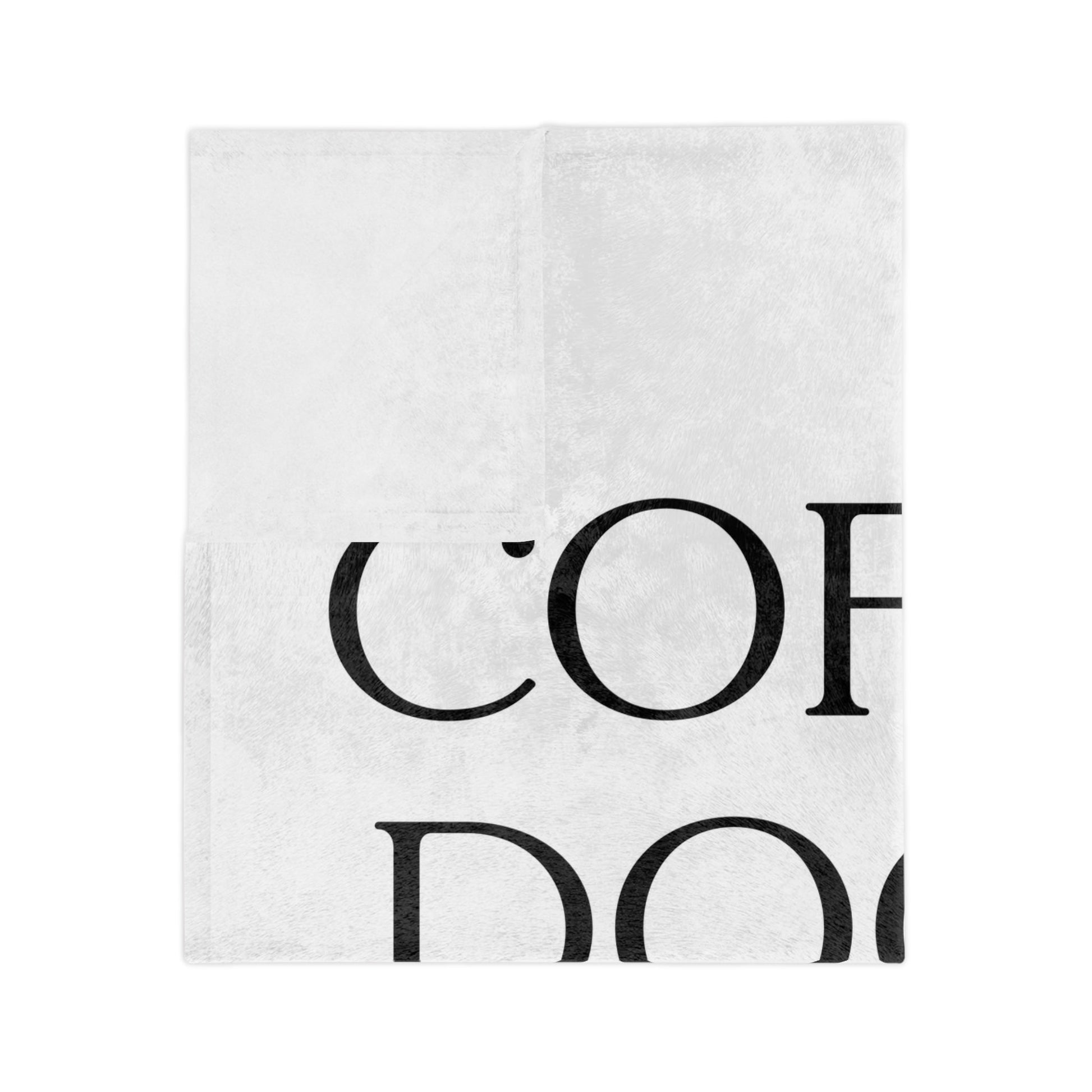 Coffee, Dogs & Mental Health Blanket Printify