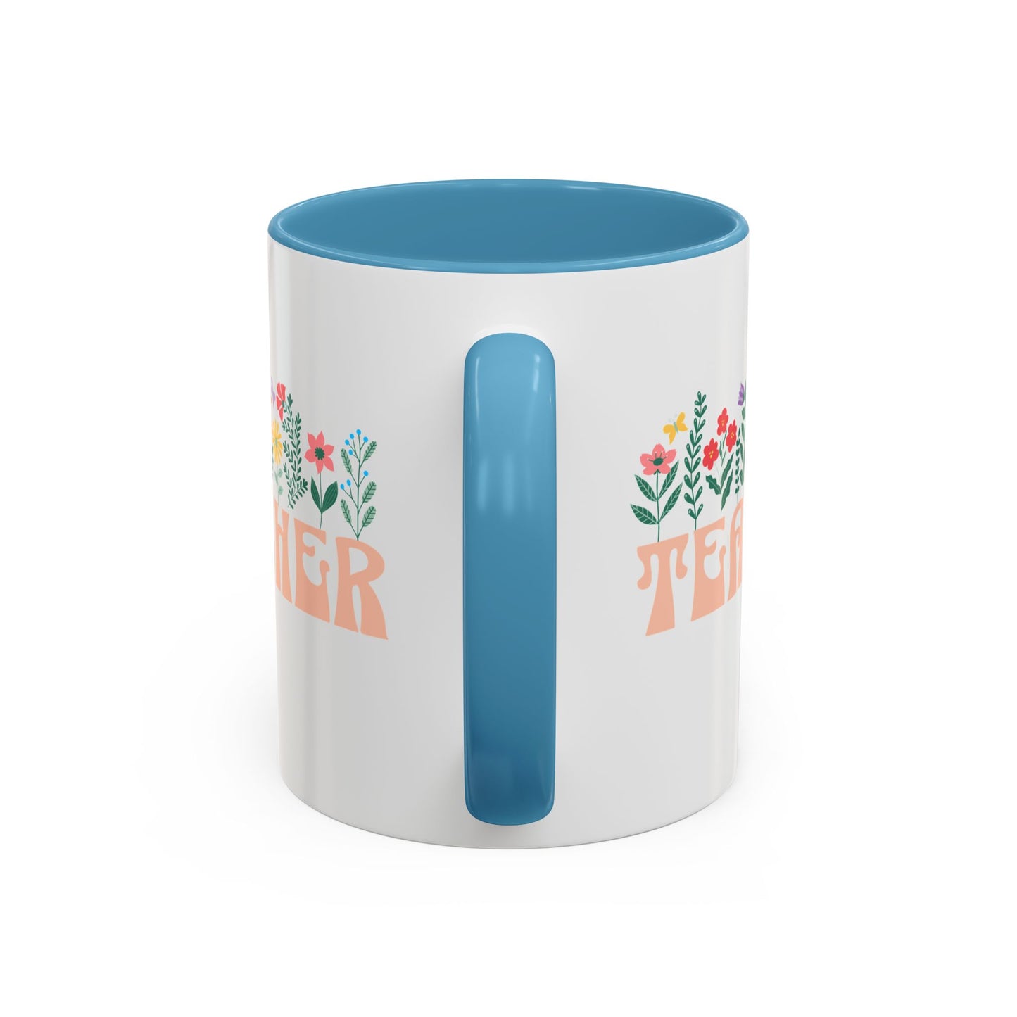 Floral Teacher Mug (11oz)