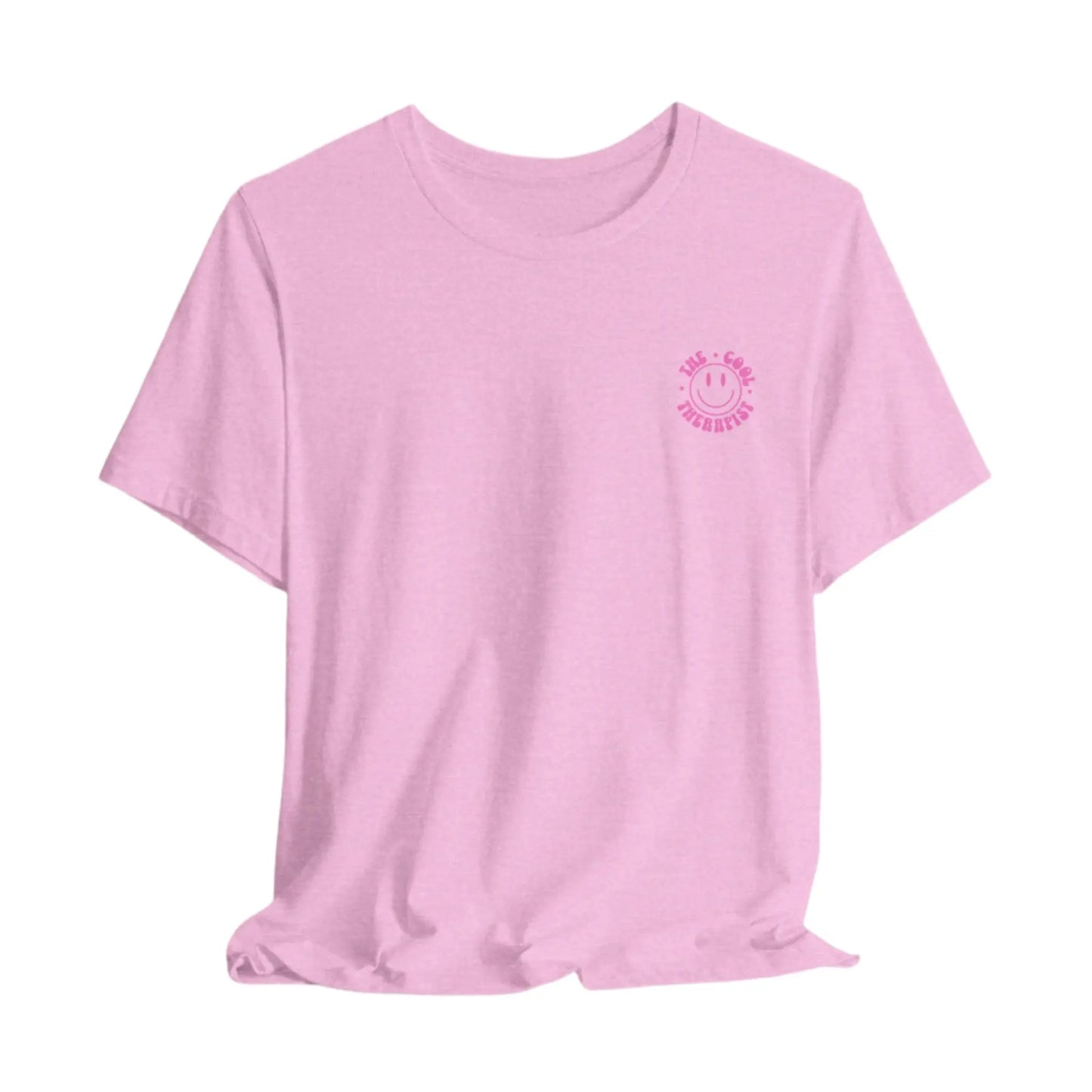 Cool Therapist (Pink) Unisex Bella+Canvas Tee - MindLyssMoments LLC
