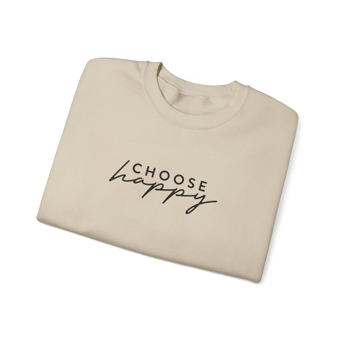 Choose Happy Crewneck - MindLyssMoments LLC