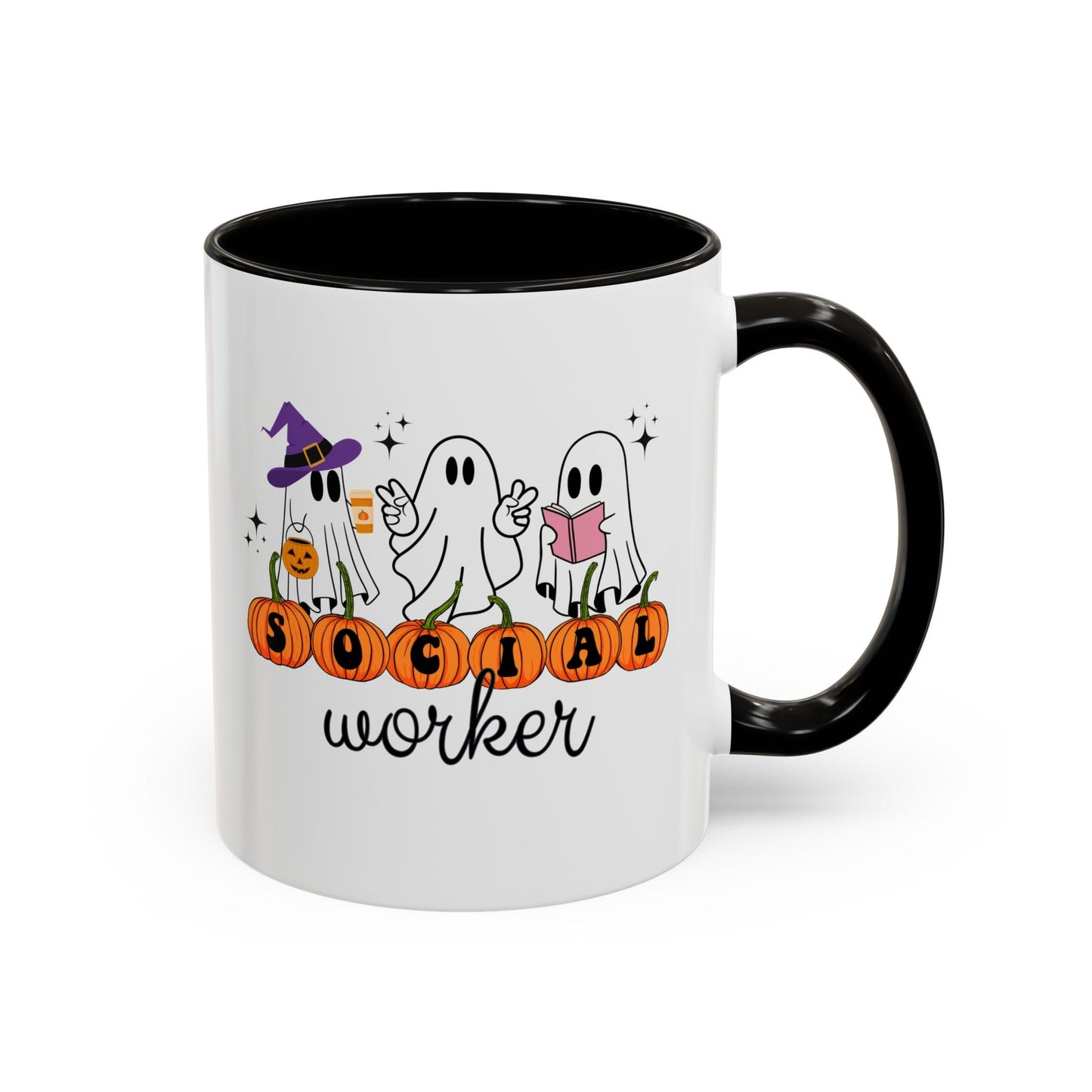 Social Worker Halloween Mug (11oz, 15oz) Printify
